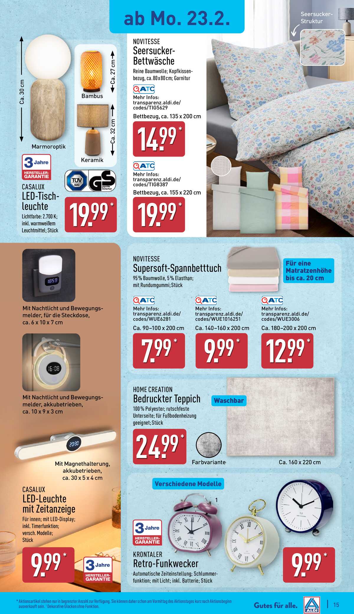 Leták ALDI Německo 23.2.-1.3.2026 strana 18