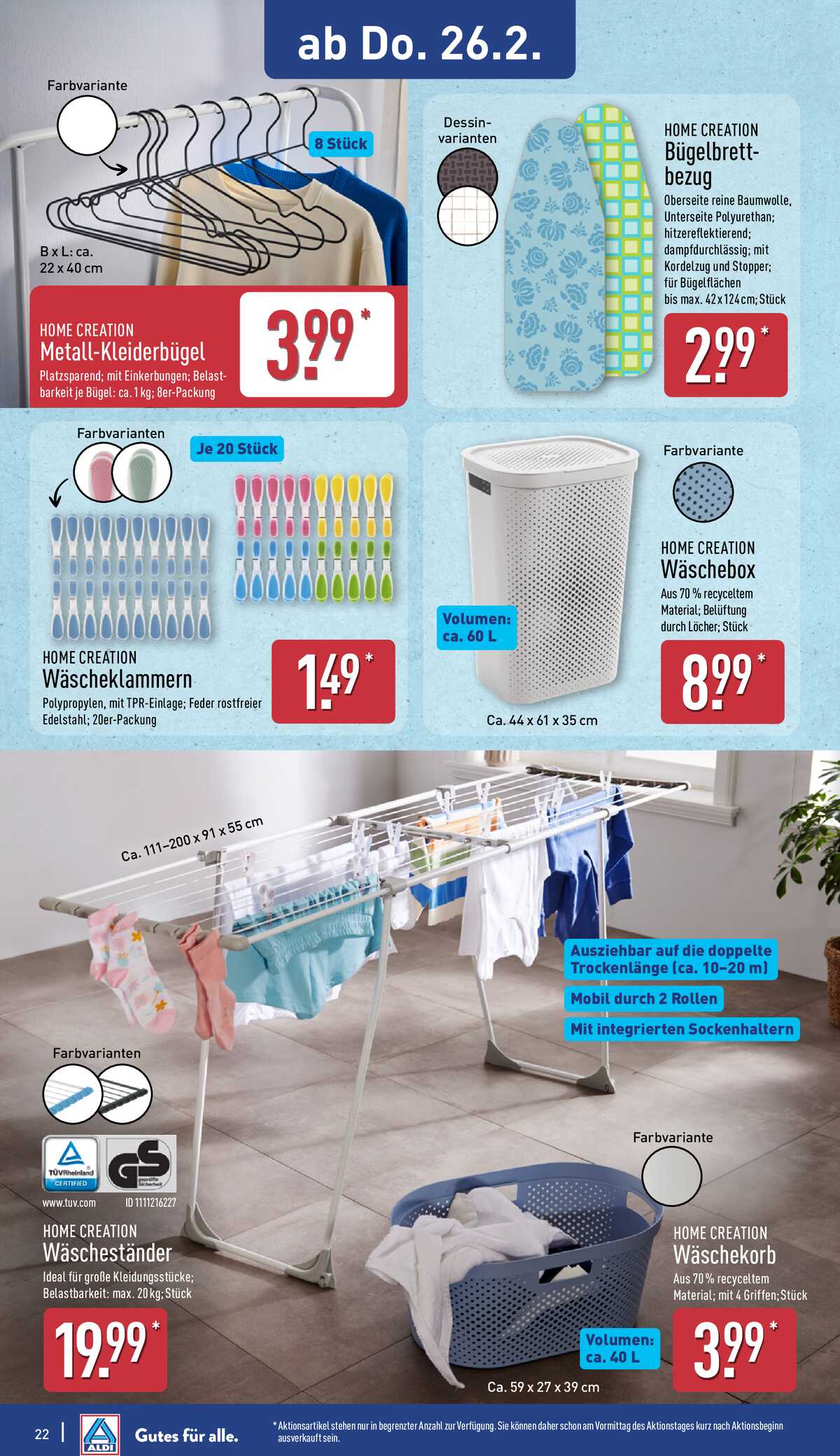 Leták ALDI Německo 23.2.-1.3.2026 strana 25