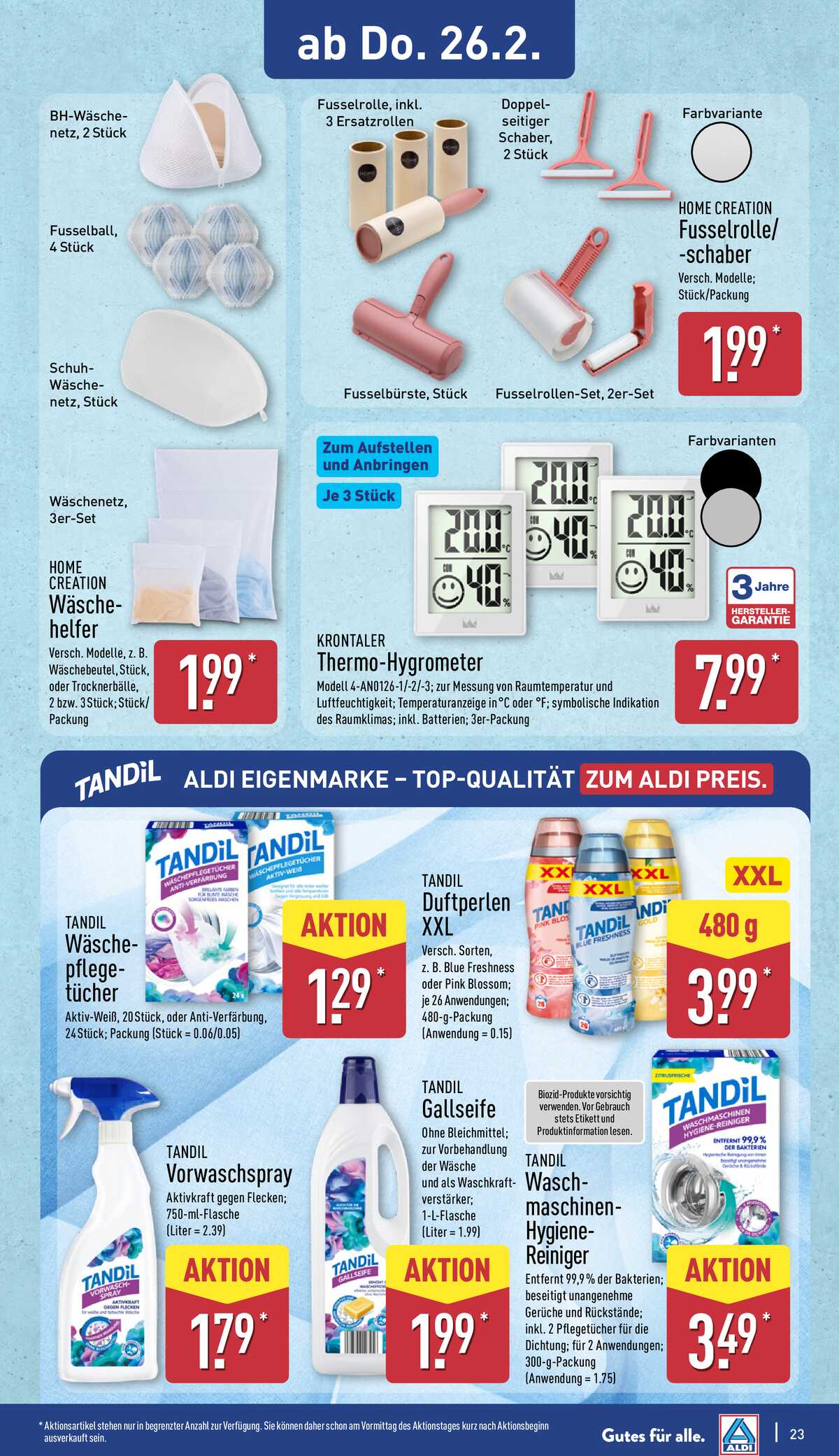 Leták ALDI Německo 23.2.-1.3.2026 strana 26