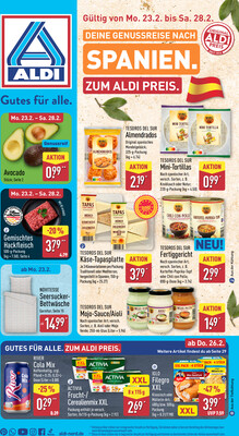 Leták ALDI Německo 23.2.-1.3.2026