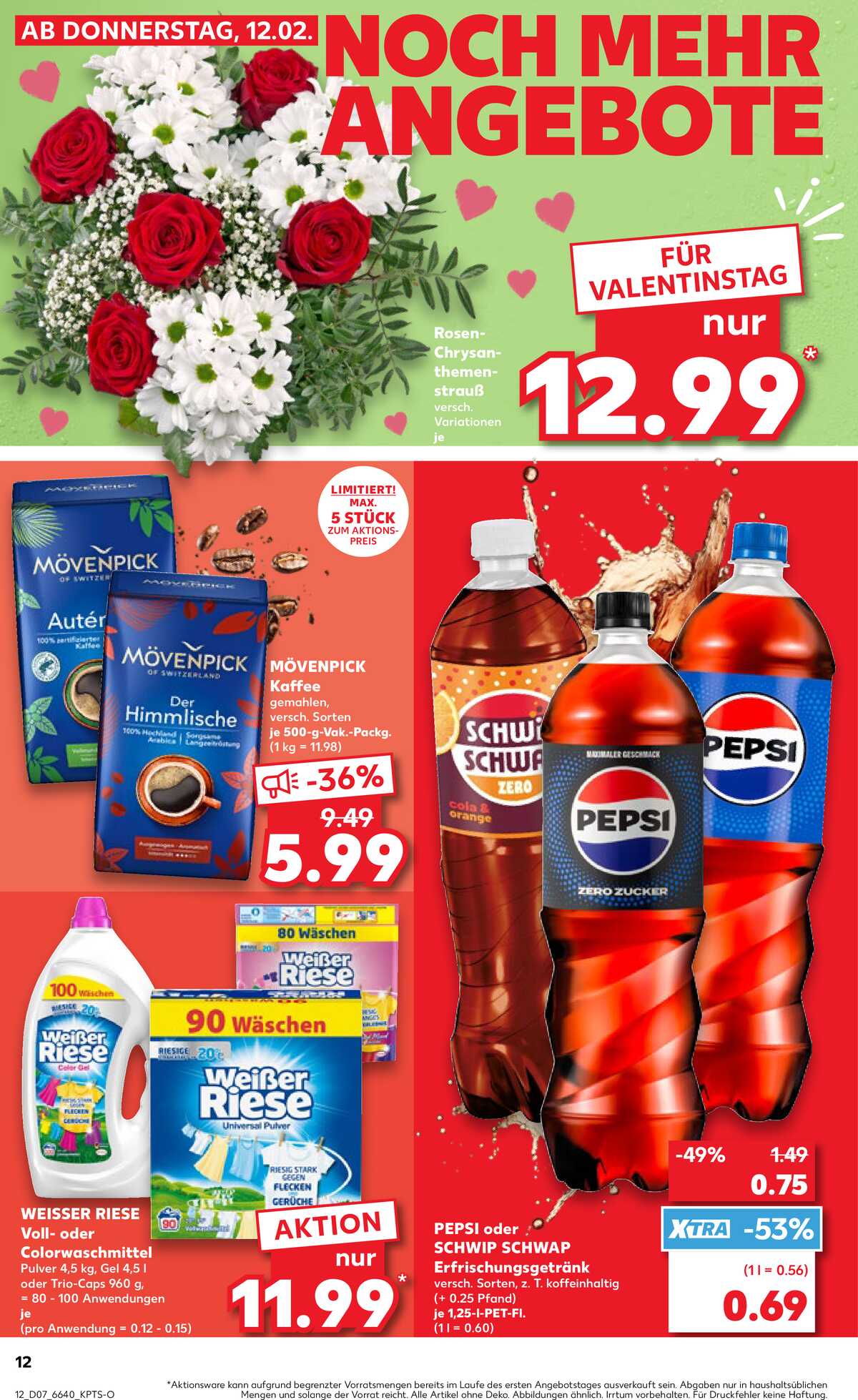 Leták Kaufland Německo 15.2.-18.2.2026 strana 12