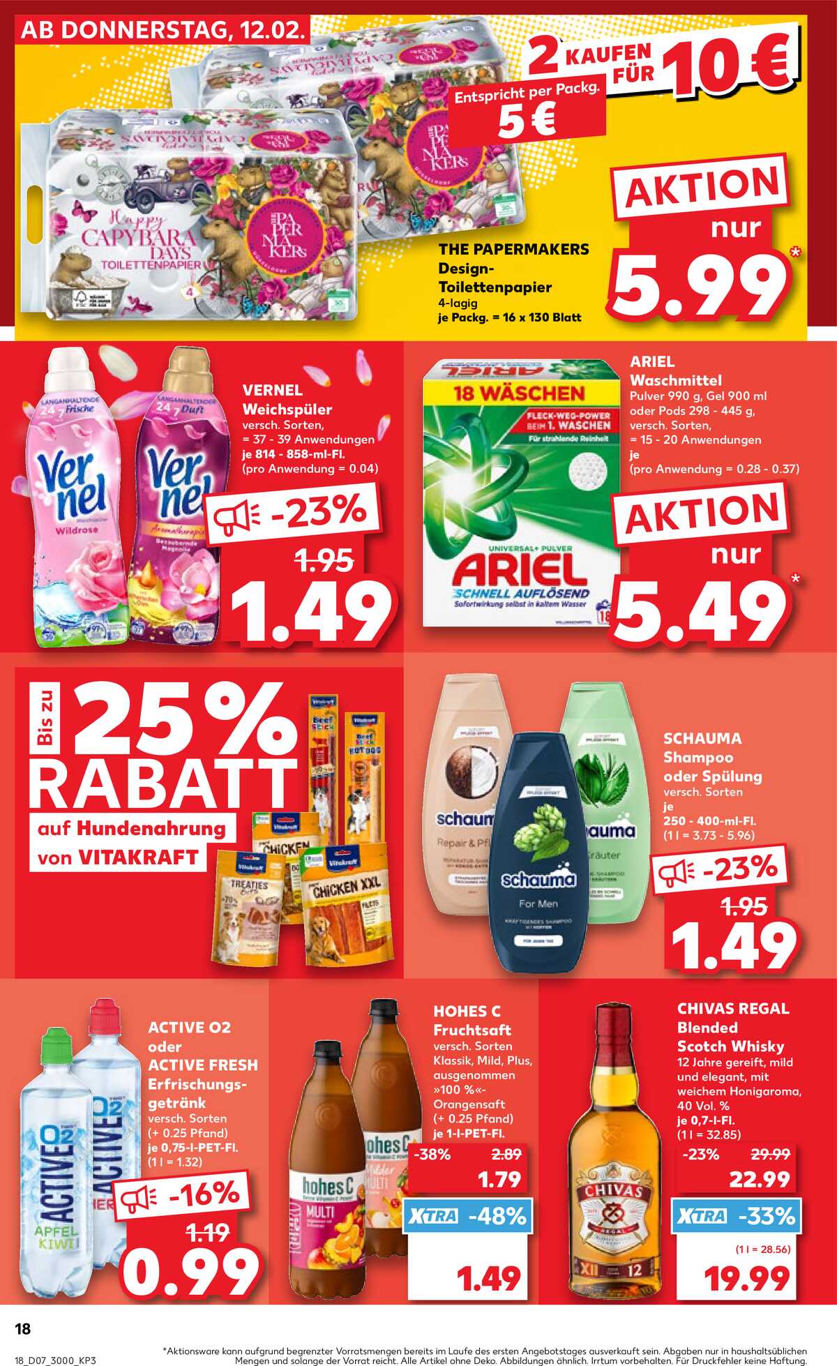Leták Kaufland Německo 15.2.-18.2.2026 strana 18