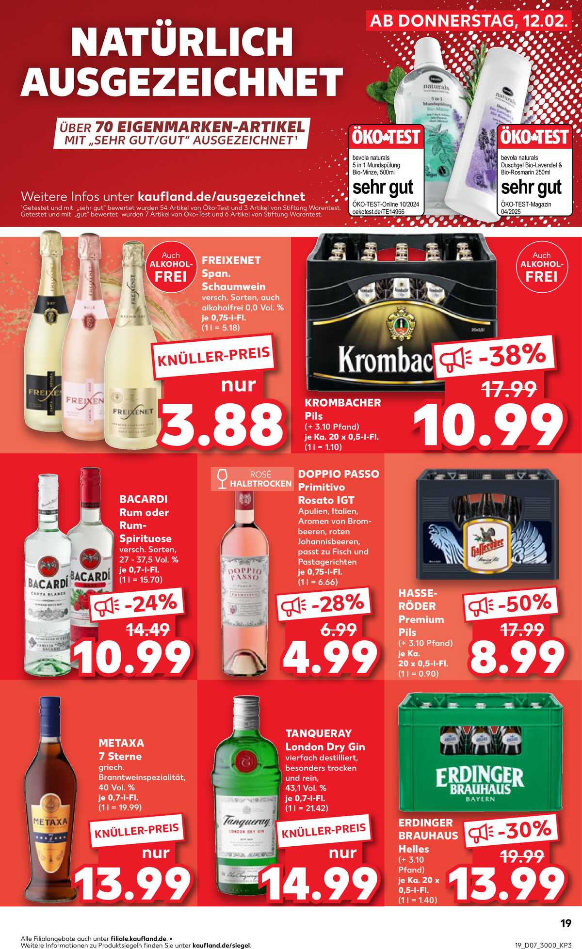 Leták Kaufland Německo 15.2.-18.2.2026 strana 19
