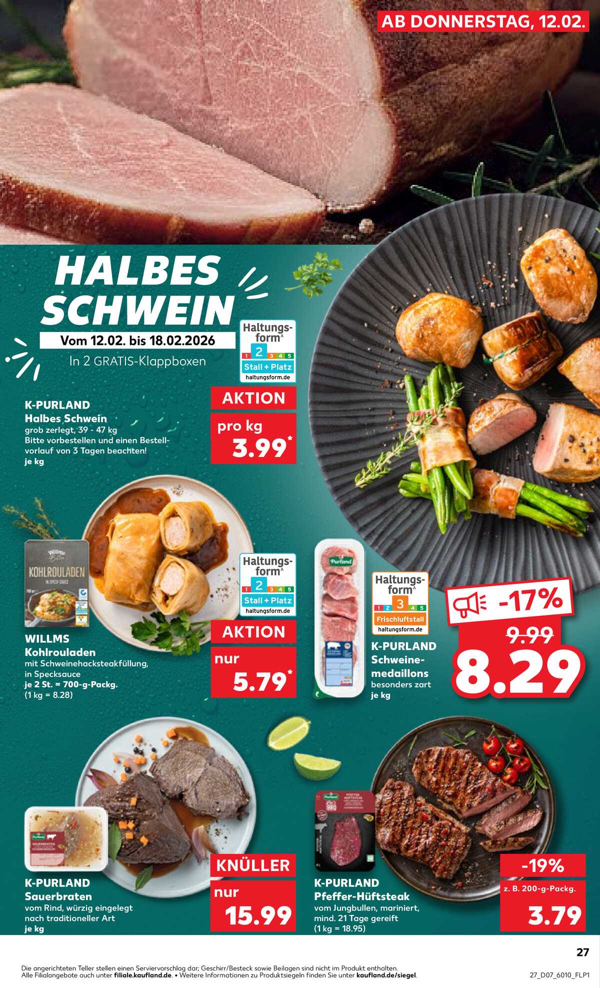 Leták Kaufland Německo 15.2.-18.2.2026 strana 27