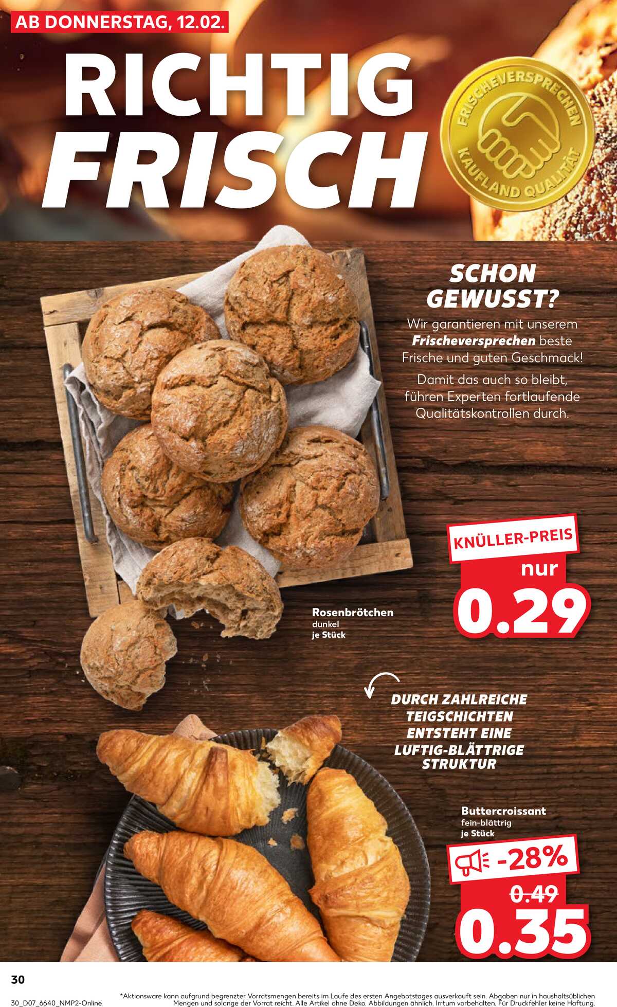 Leták Kaufland Německo 15.2.-18.2.2026 strana 30