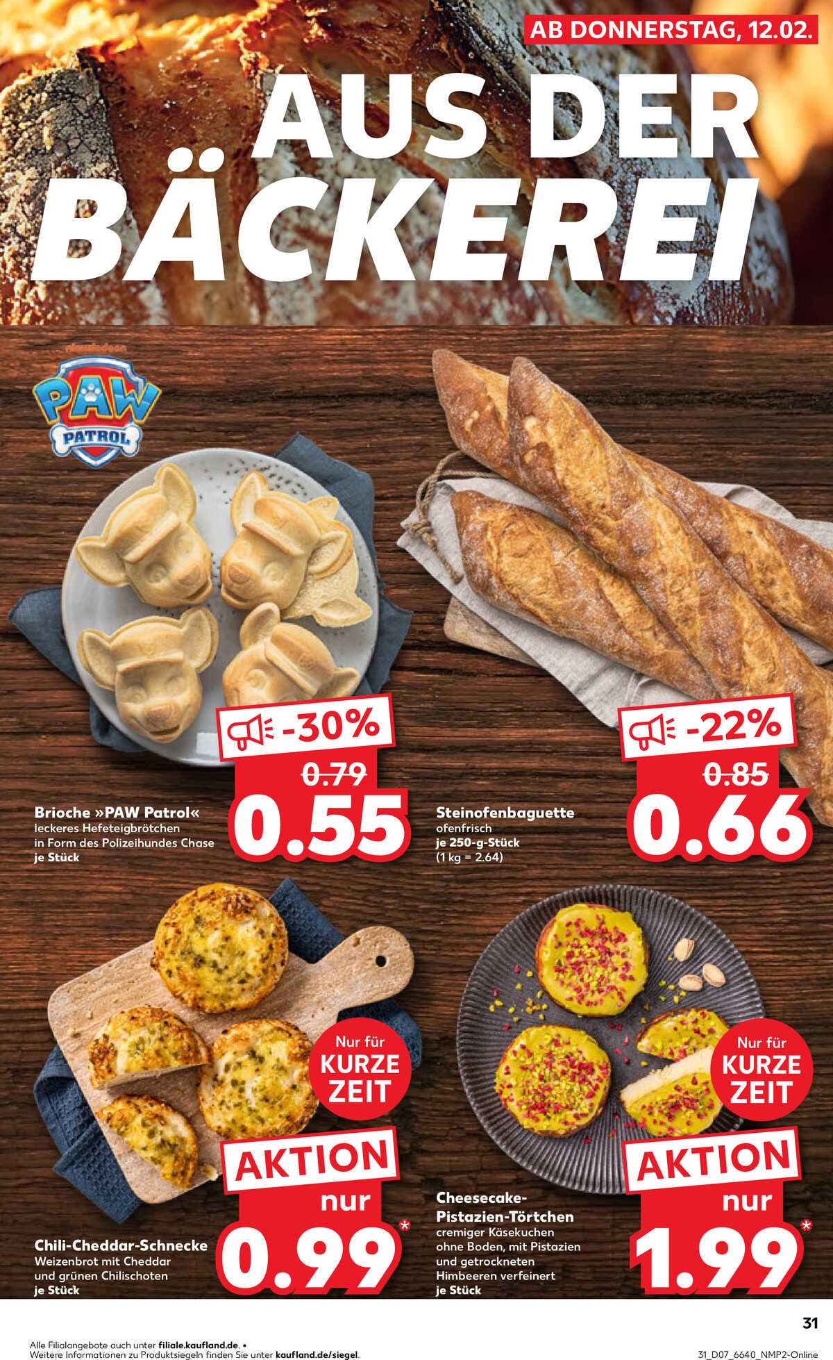 Leták Kaufland Německo 15.2.-18.2.2026 strana 31
