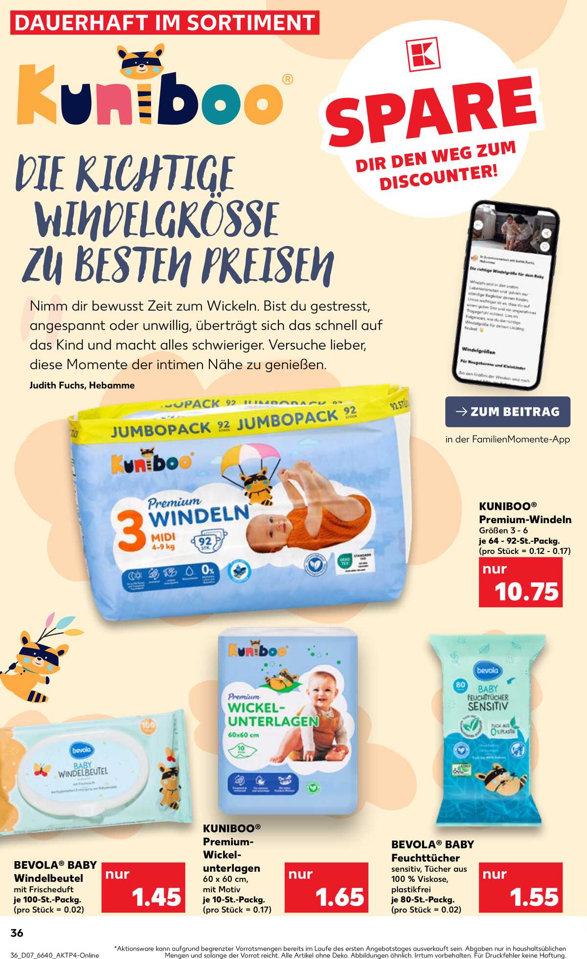 Leták Kaufland Německo 15.2.-18.2.2026 strana 36