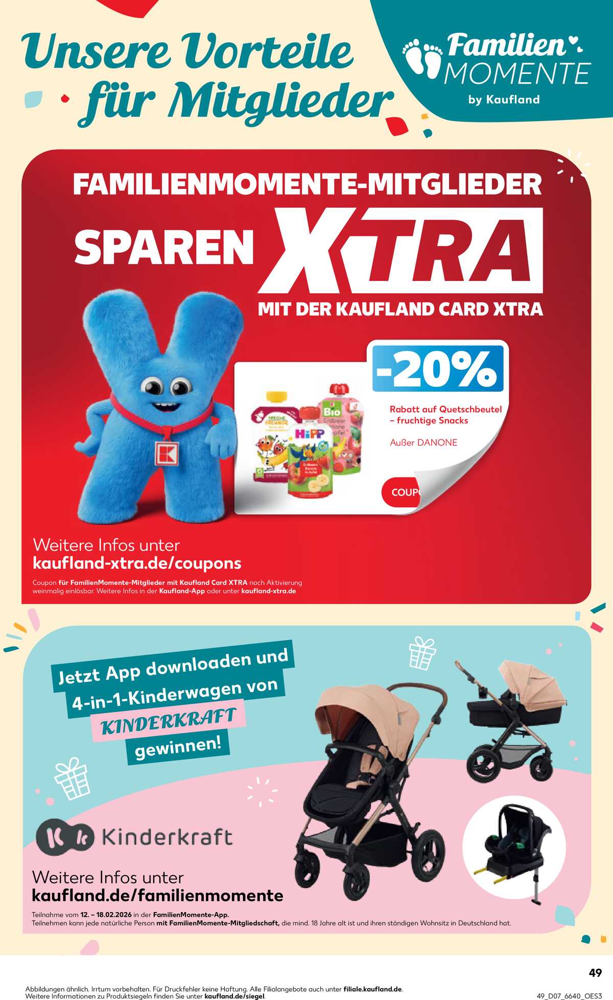 Leták Kaufland Německo 15.2.-18.2.2026 strana 49