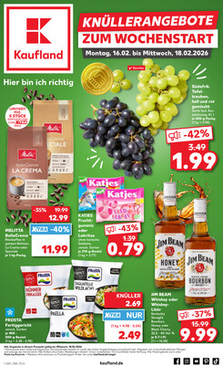 Leták Kaufland Německo 15.2.-18.2.2026