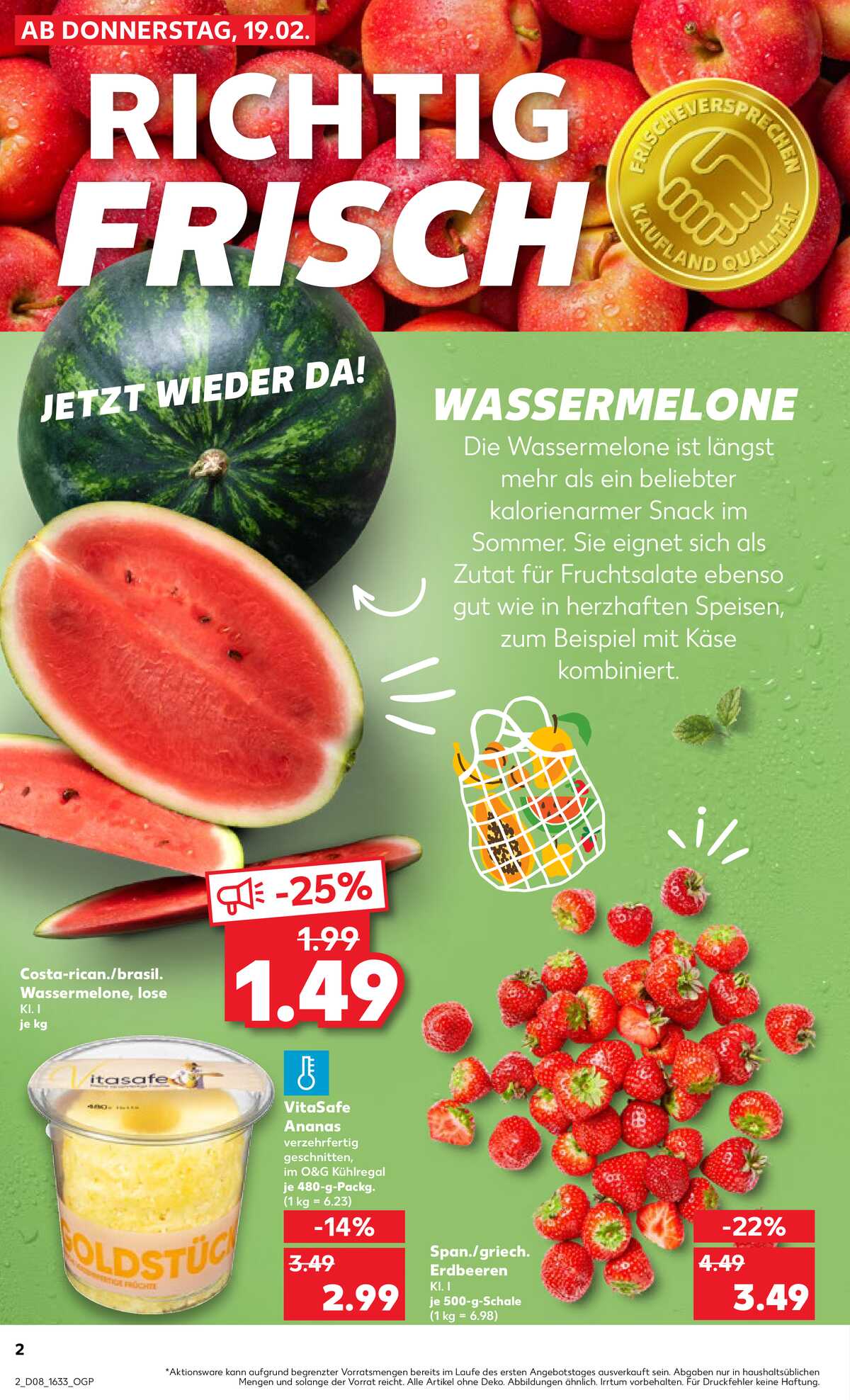 Leták Kaufland Německo 19.2.-25.2.2026 strana 2