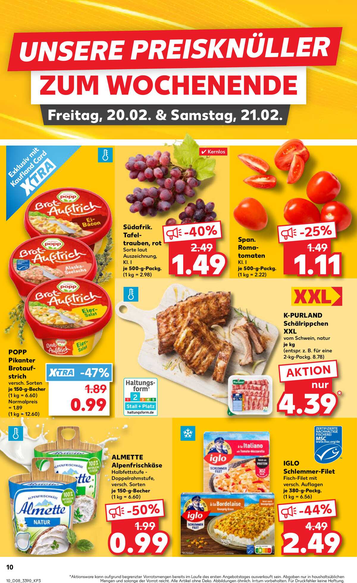 Leták Kaufland Německo 19.2.-25.2.2026 strana 10