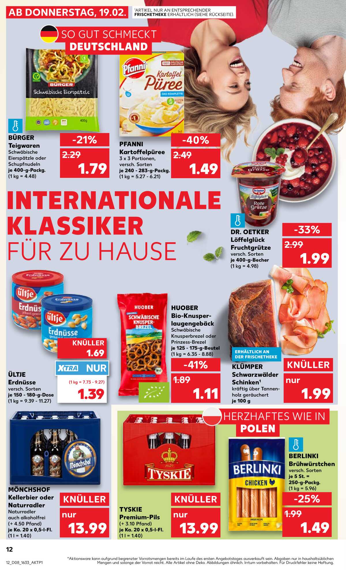 Leták Kaufland Německo 19.2.-25.2.2026 strana 12