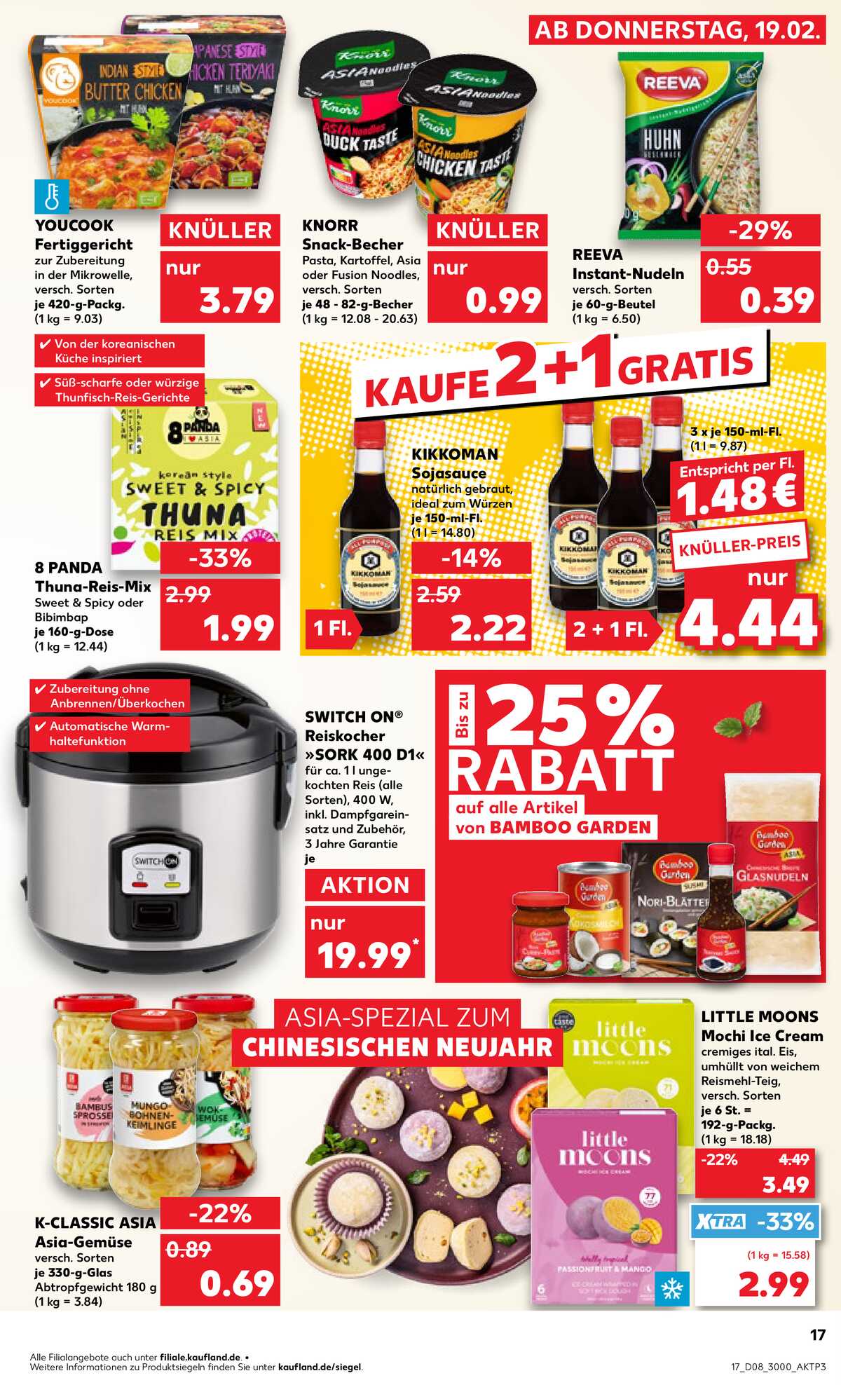 Leták Kaufland Německo 19.2.-25.2.2026 strana 17