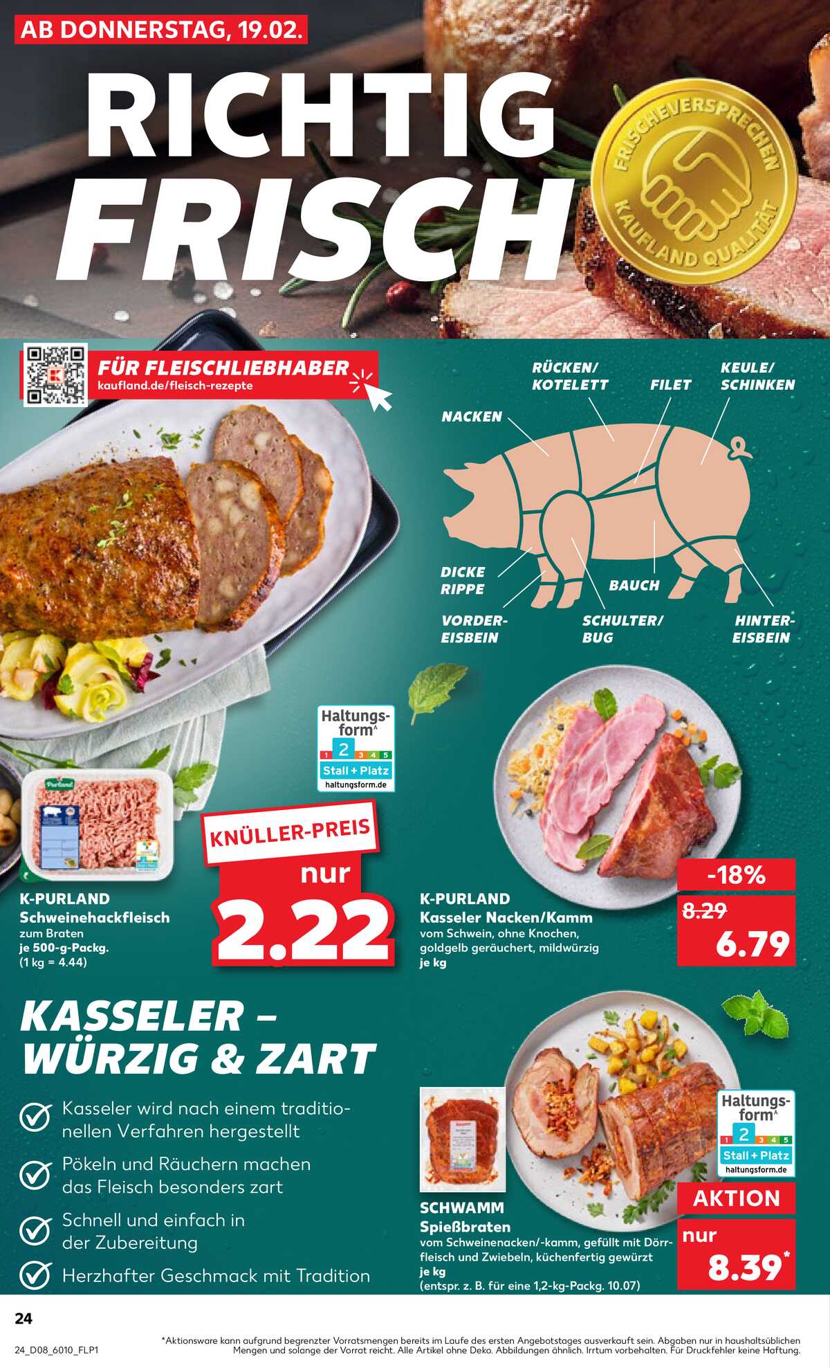 Leták Kaufland Německo 19.2.-25.2.2026 strana 24