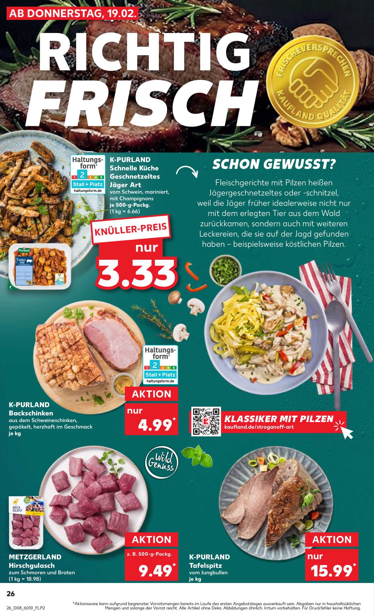 Leták Kaufland Německo 19.2.-25.2.2026 strana 26