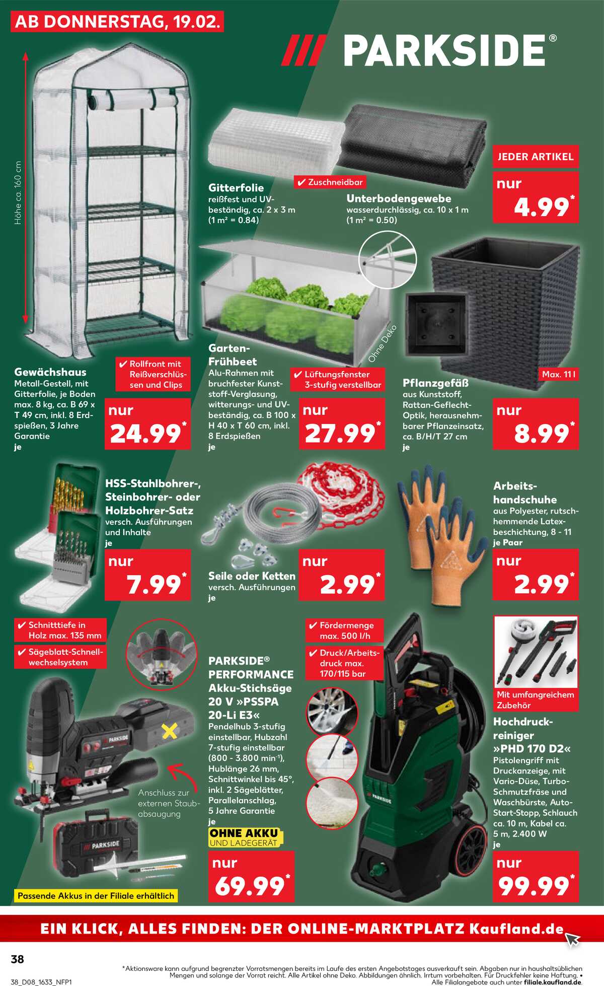 Leták Kaufland Německo 19.2.-25.2.2026 strana 38