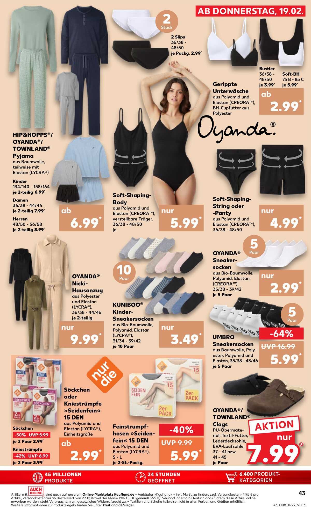 Leták Kaufland Německo 19.2.-25.2.2026 strana 43