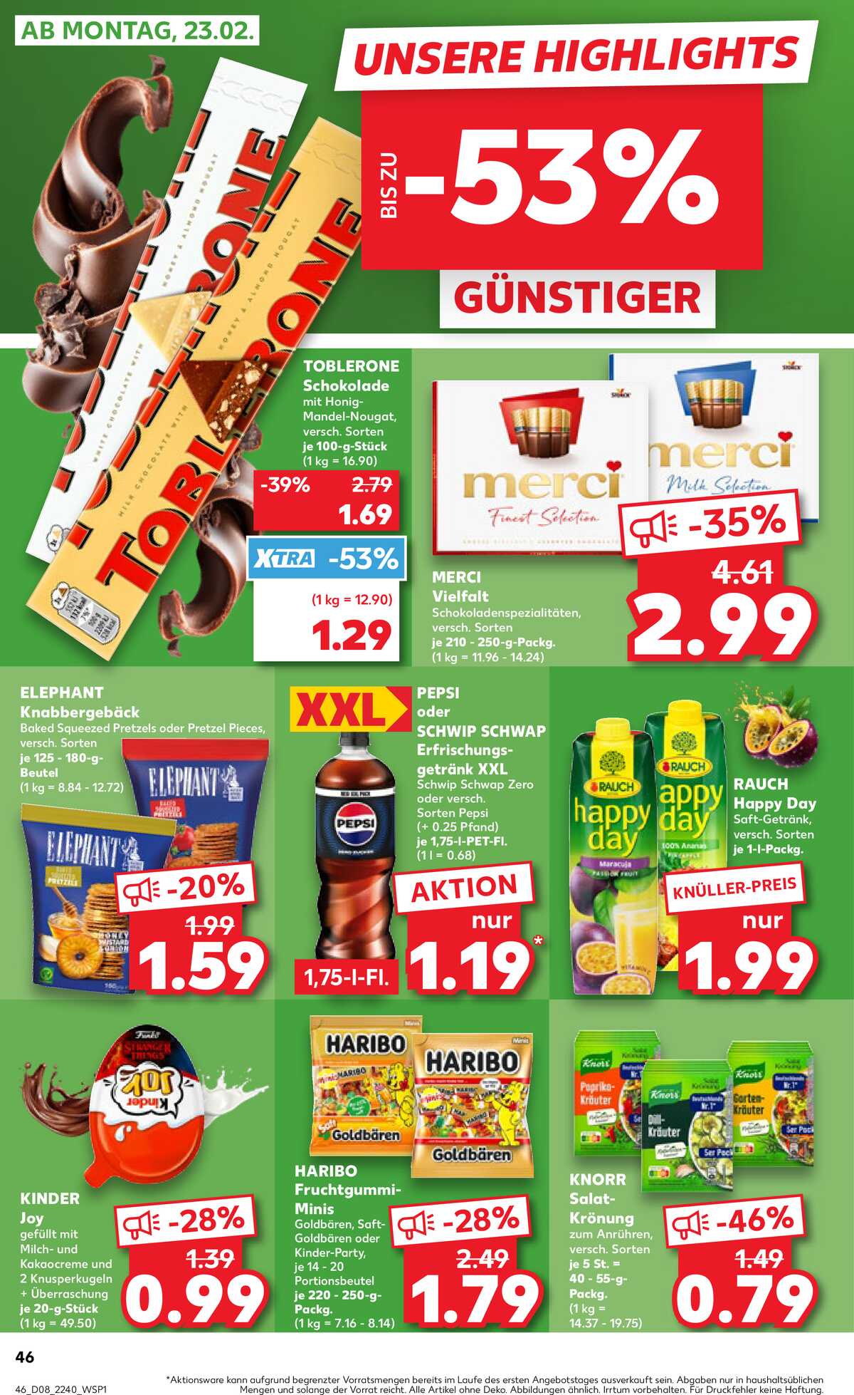 Leták Kaufland Německo 19.2.-25.2.2026 strana 46