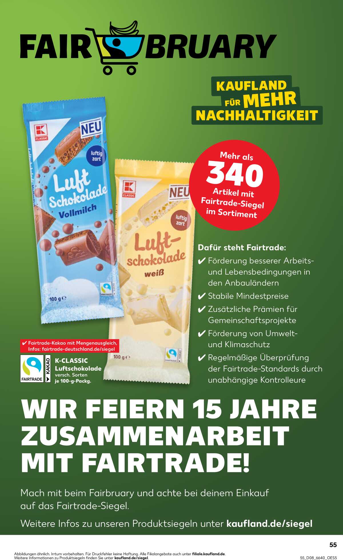 Leták Kaufland Německo 19.2.-25.2.2026 strana 55