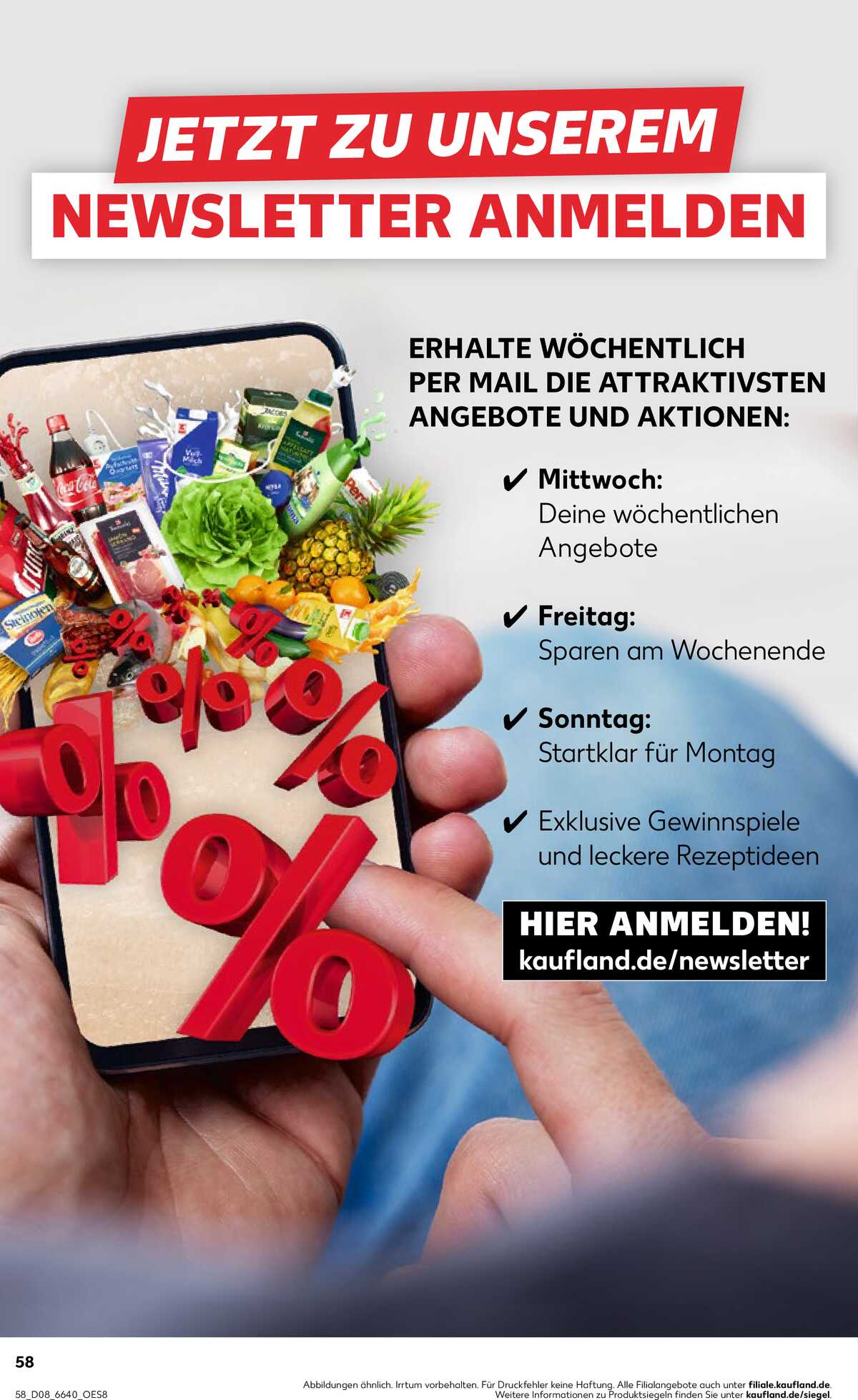 Leták Kaufland Německo 19.2.-25.2.2026 strana 58