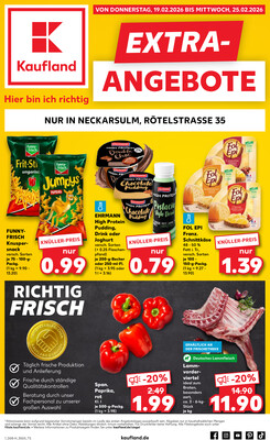 Leták Kaufland Německo 19.2.-25.2.2026