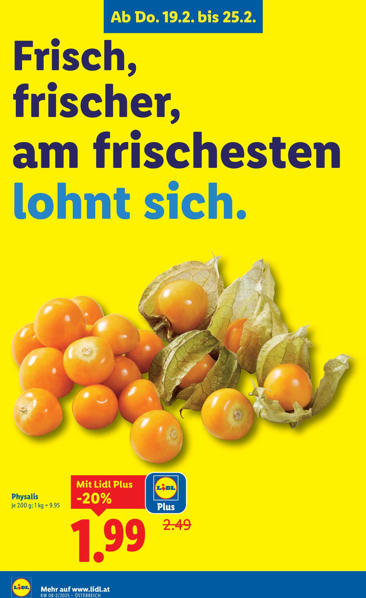 Leták Lidl Rakousko 19.2.-25.2.2026 strana 3