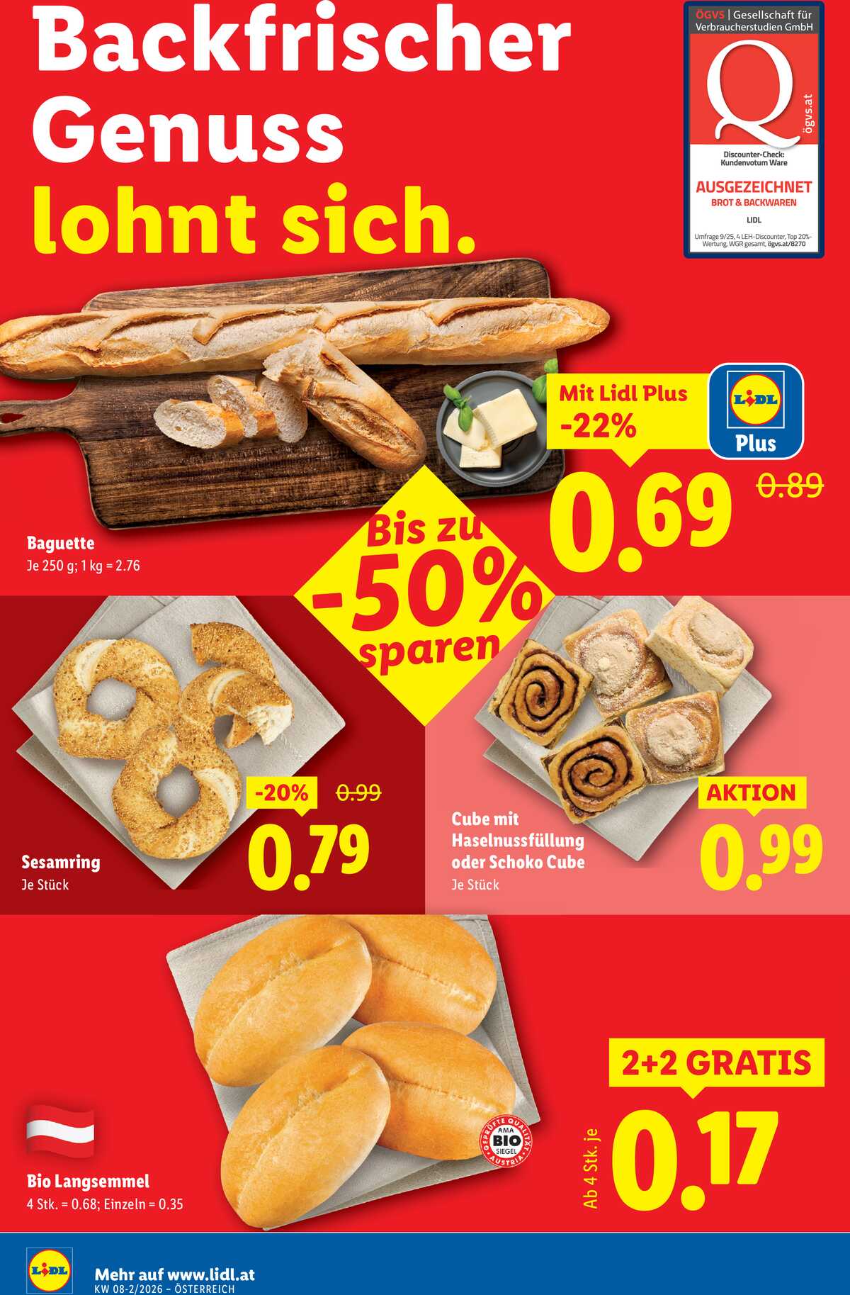 Leták Lidl Rakousko 19.2.-25.2.2026 strana 6