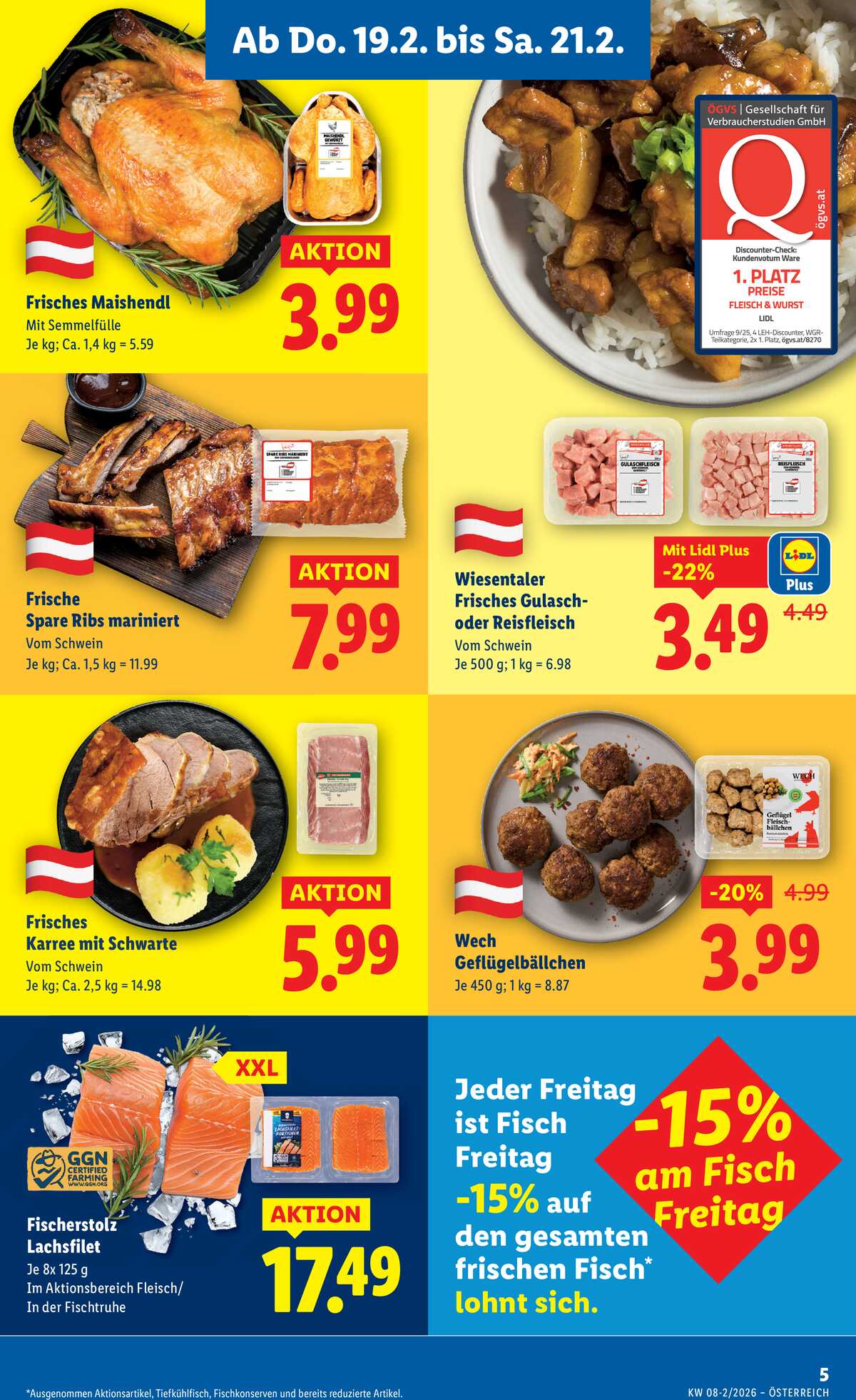 Leták Lidl Rakousko 19.2.-25.2.2026 strana 7