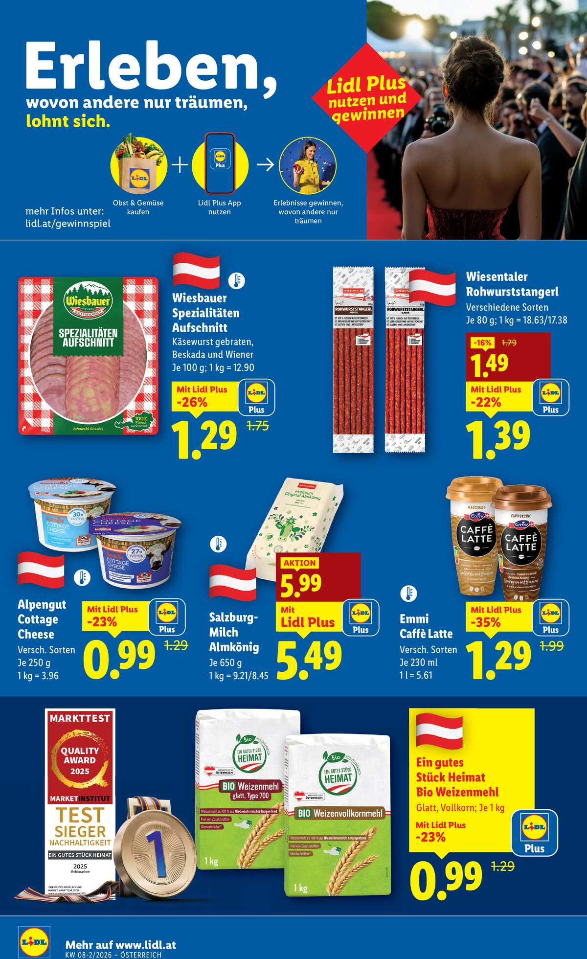 Leták Lidl Rakousko 19.2.-25.2.2026 strana 10