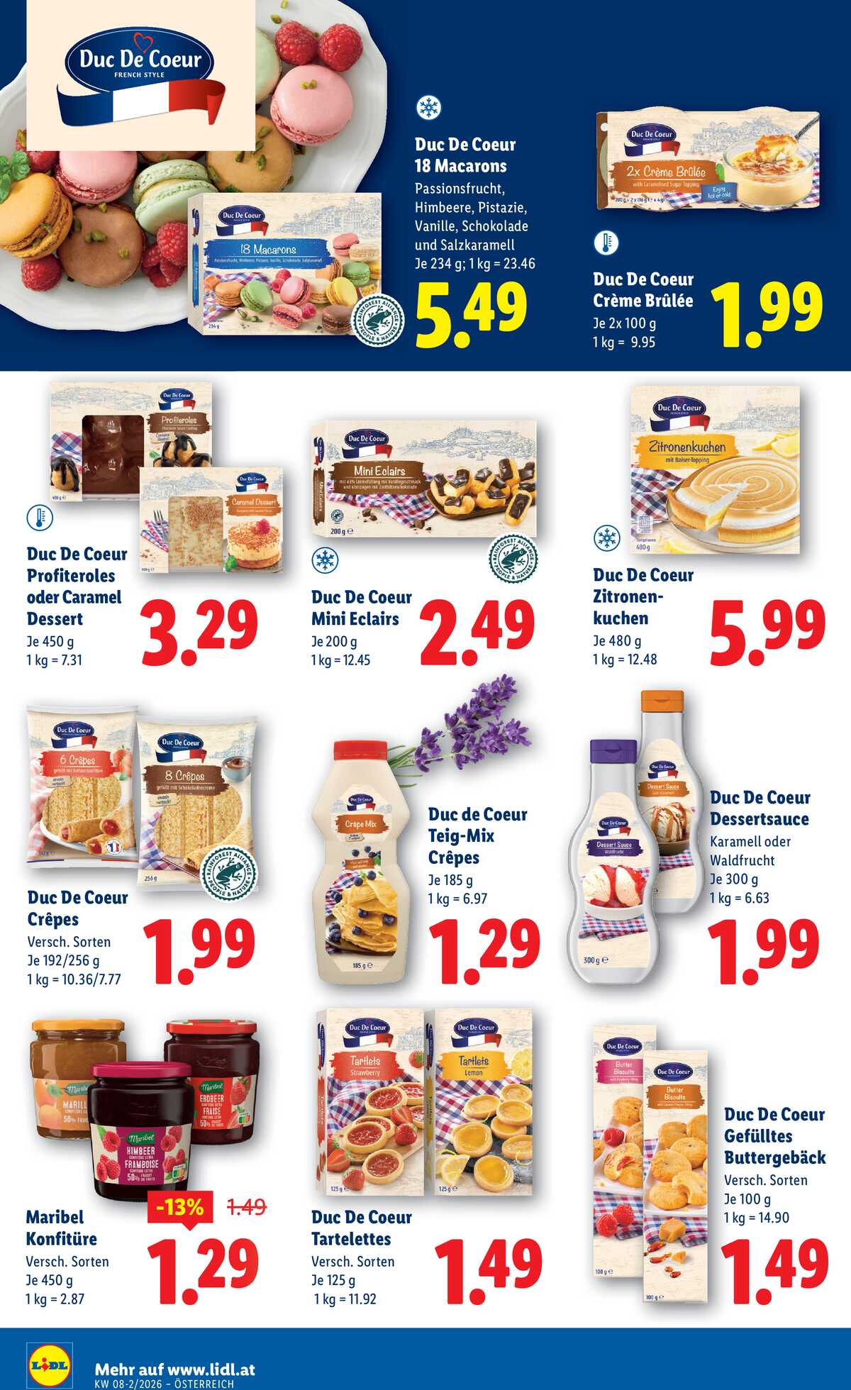 Leták Lidl Rakousko 19.2.-25.2.2026 strana 14