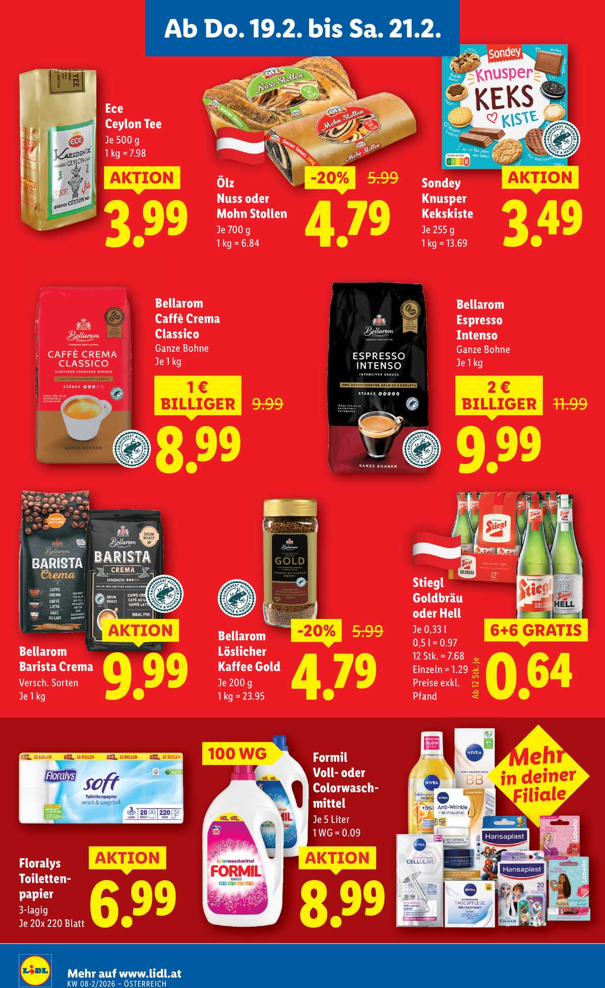 Leták Lidl Rakousko 19.2.-25.2.2026 strana 16