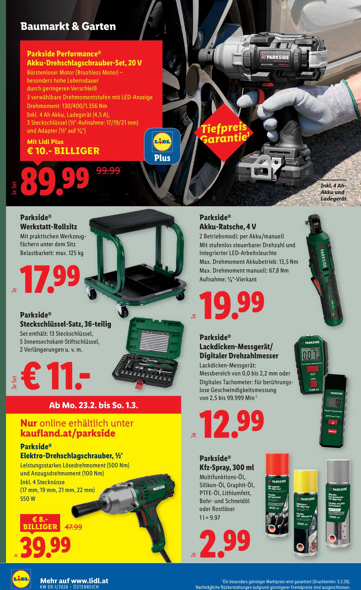 Leták Lidl Rakousko 19.2.-25.2.2026 strana 32