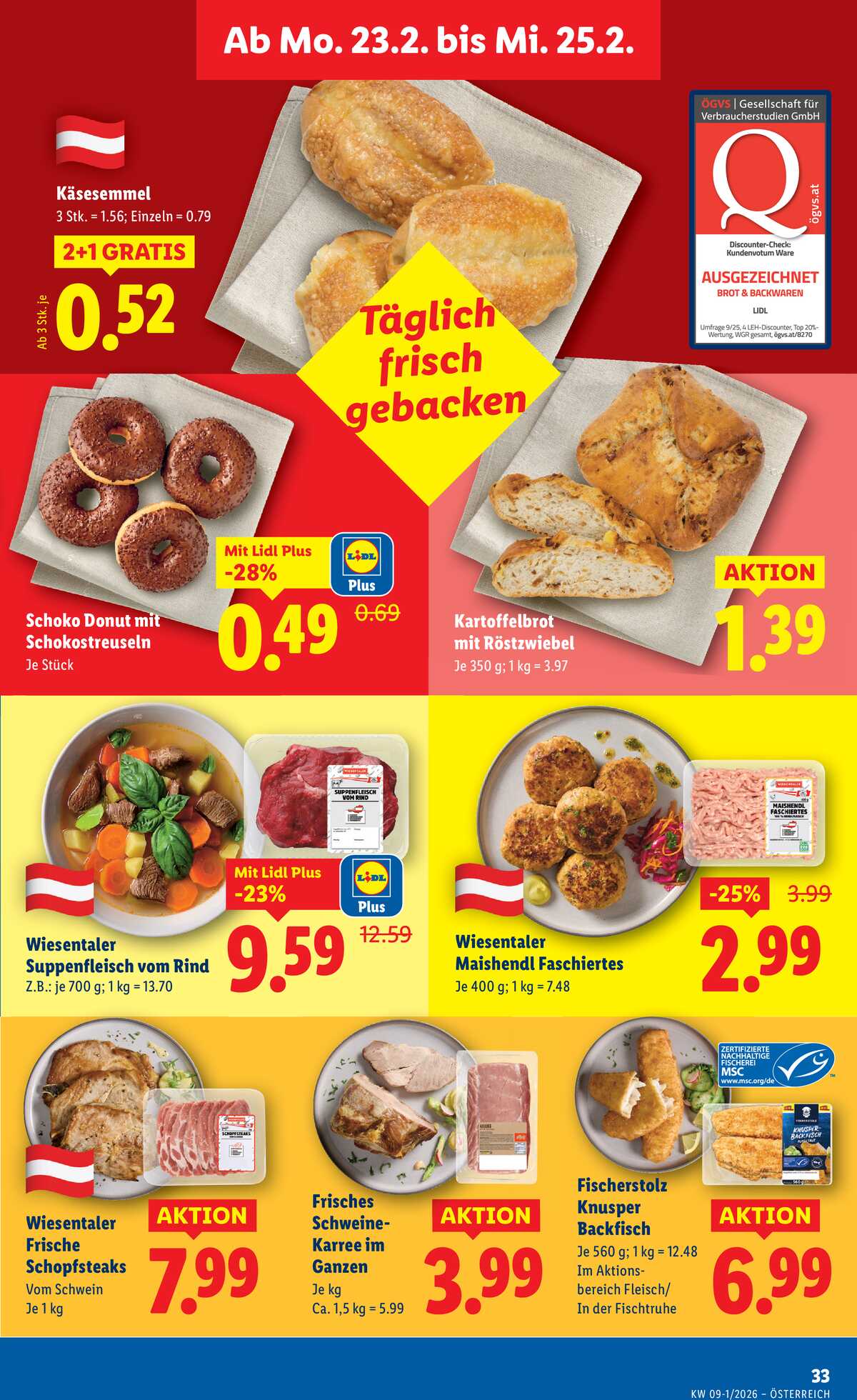 Leták Lidl Rakousko 19.2.-25.2.2026 strana 37