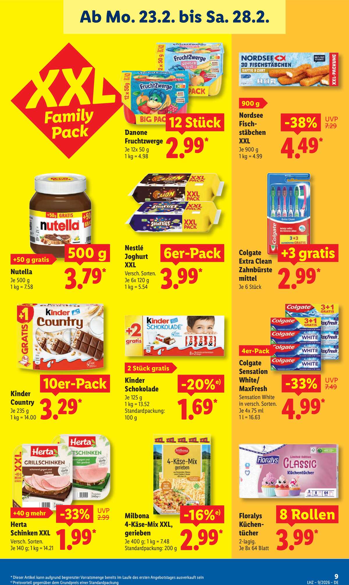 Leták Lidl Německo 23.2.-28.2.2026 strana 15