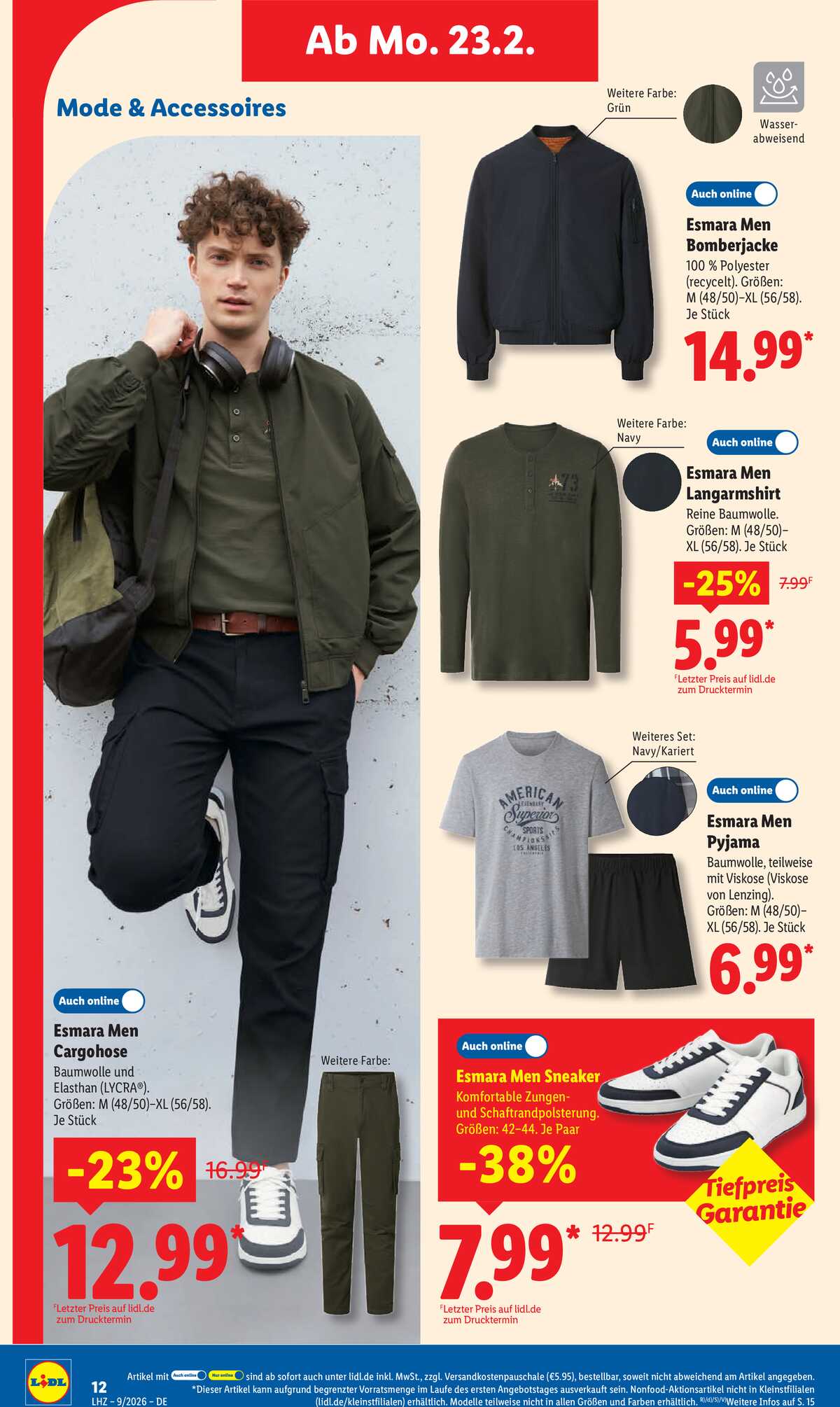 Leták Lidl Německo 23.2.-28.2.2026 strana 22