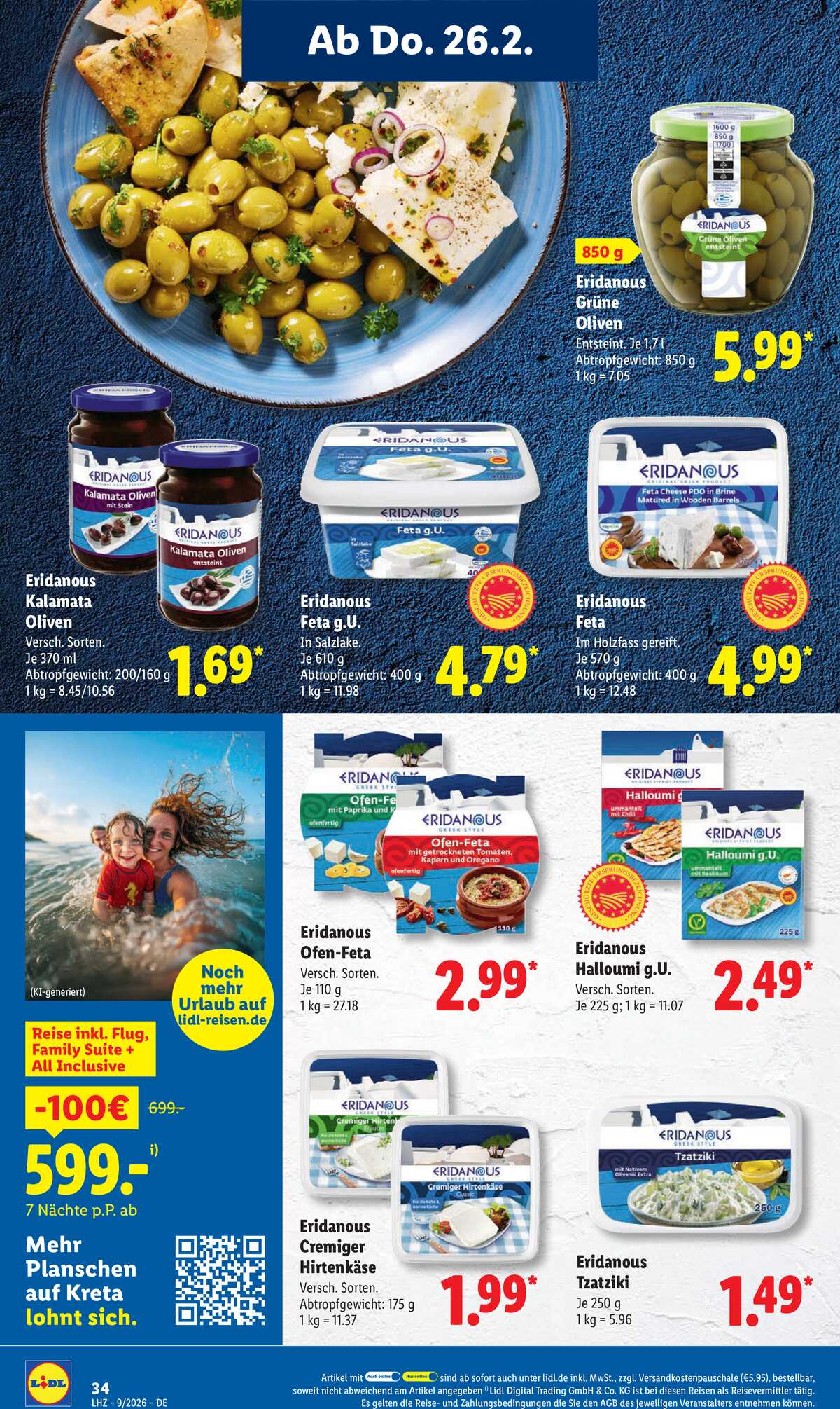 Leták Lidl Německo 23.2.-28.2.2026 strana 50