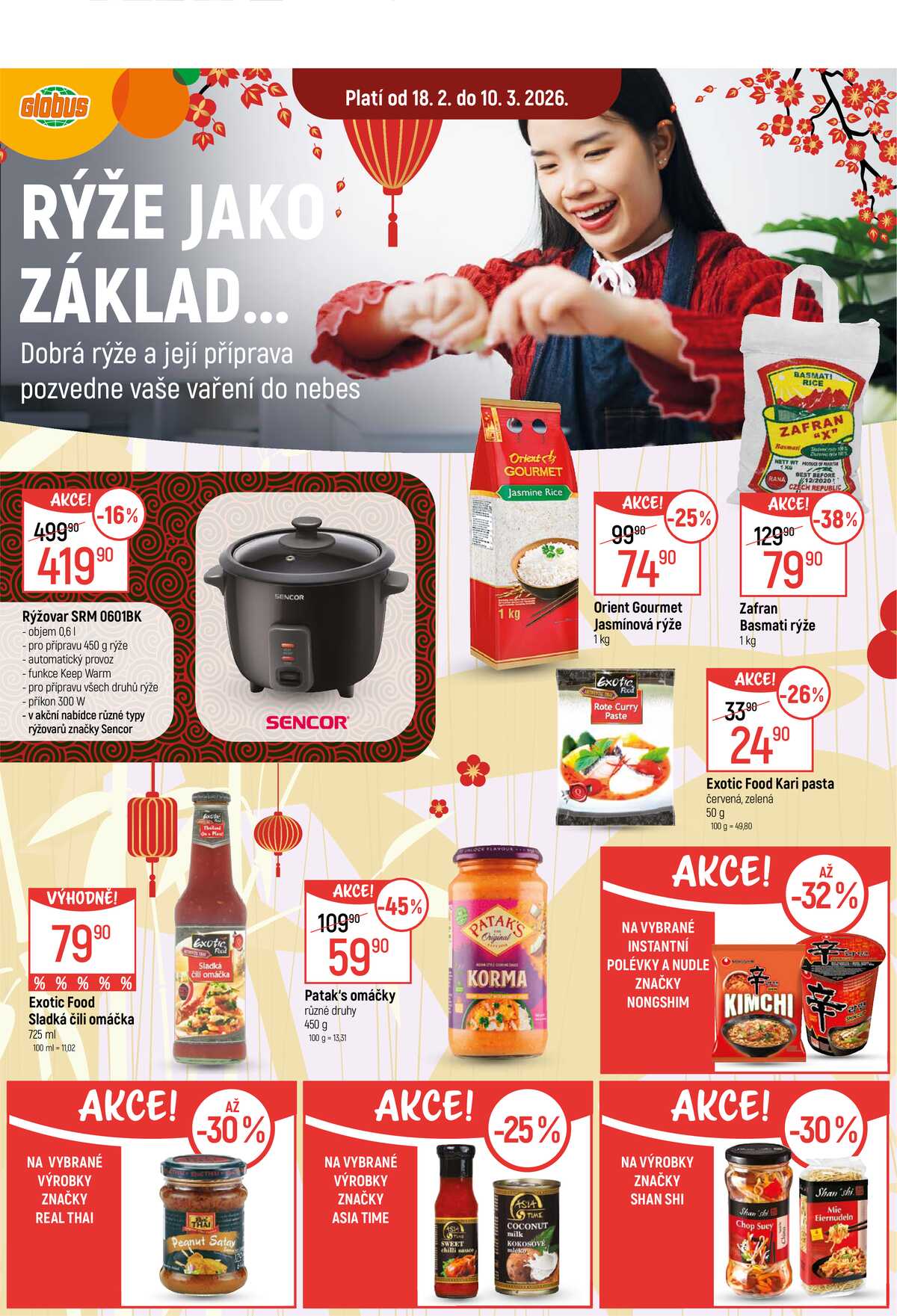 Akční leták Globus 18.2. - 10.3.2026 - Globus Praha - Centrum Černý Most strana 3