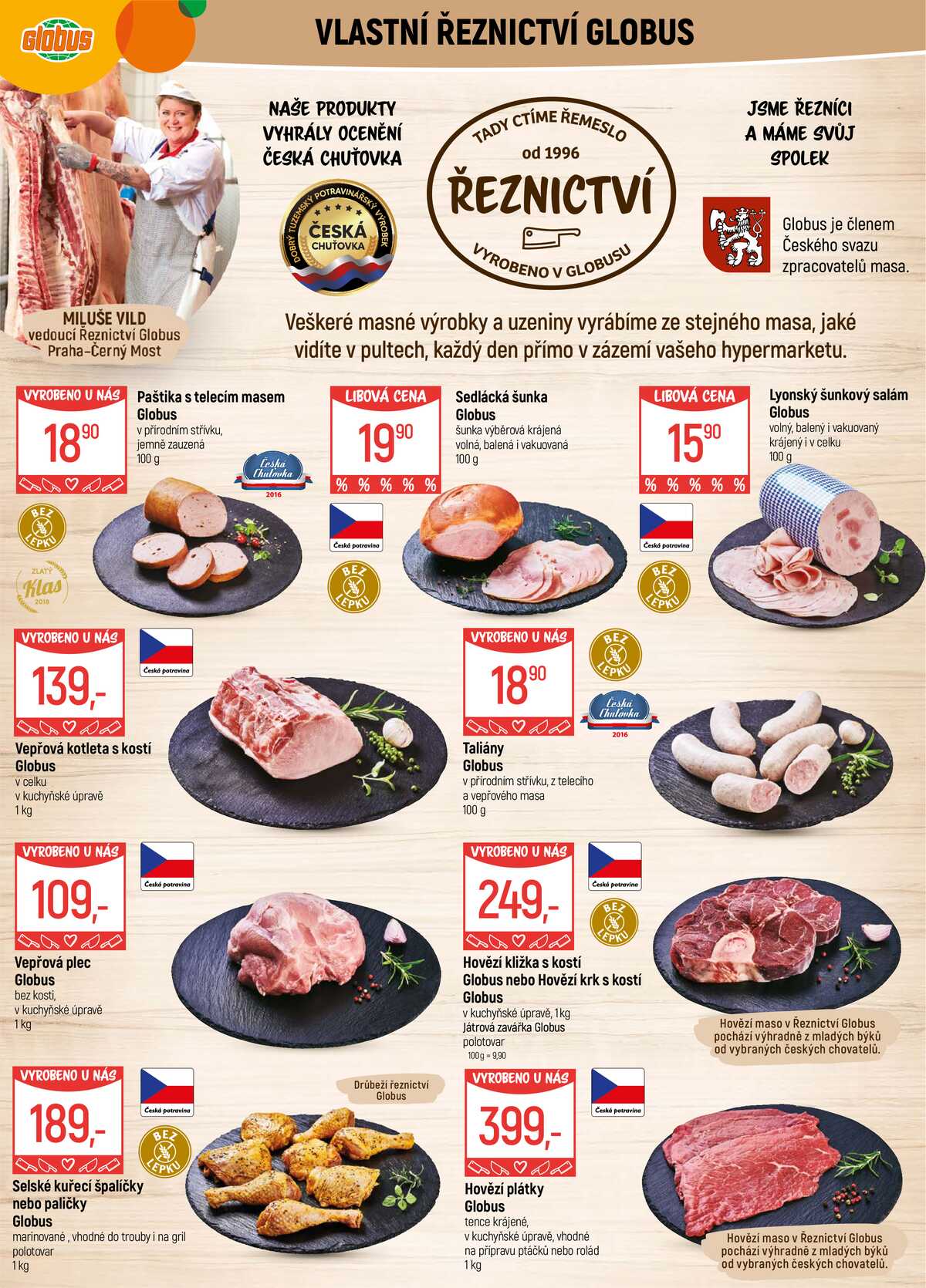 Akční leták Globus 18.2. - 24.2.2026 - Globus Praha - Centrum Černý Most strana 5