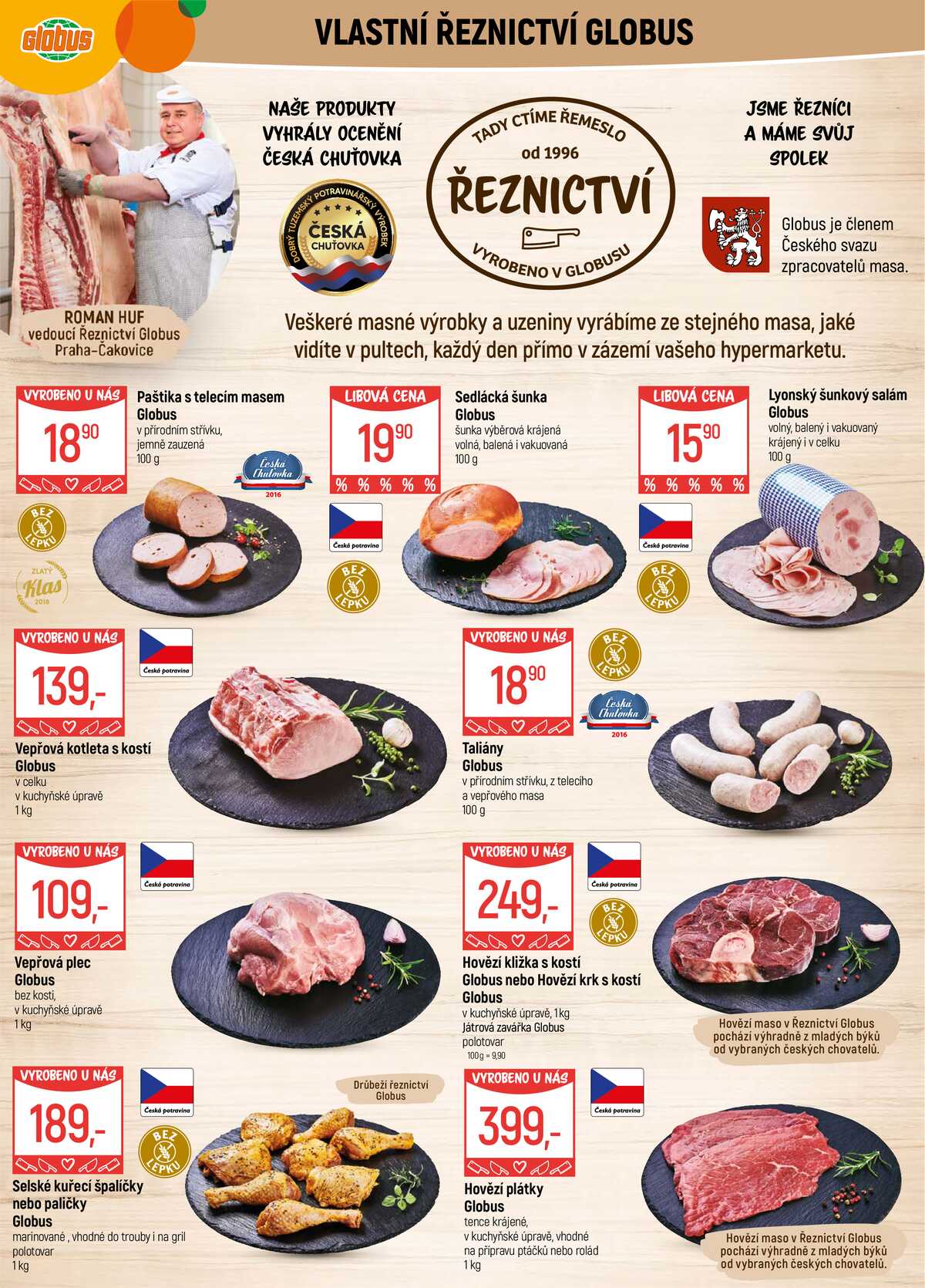 Akční leták Globus 18.2. - 24.2.2026 - Globus Praha - Čakovice strana 5