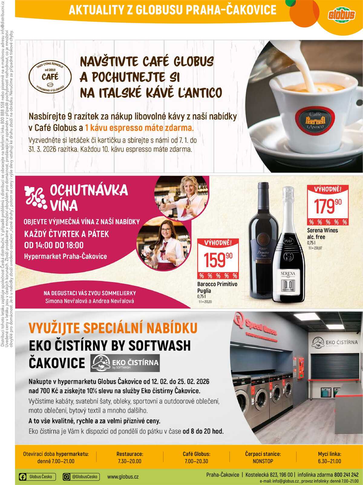 Akční leták Globus 18.2. - 24.2.2026 - Globus Praha - Čakovice strana 38