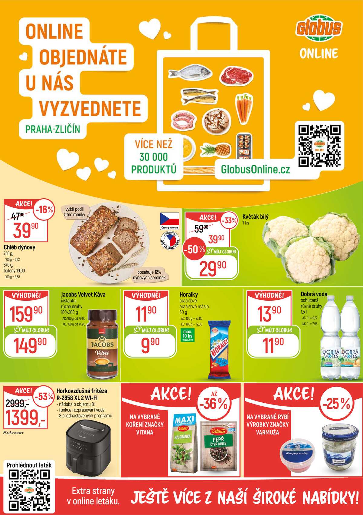 Akční leták Globus 18.2. - 24.2.2026 - Globus Praha - Zličín strana 2