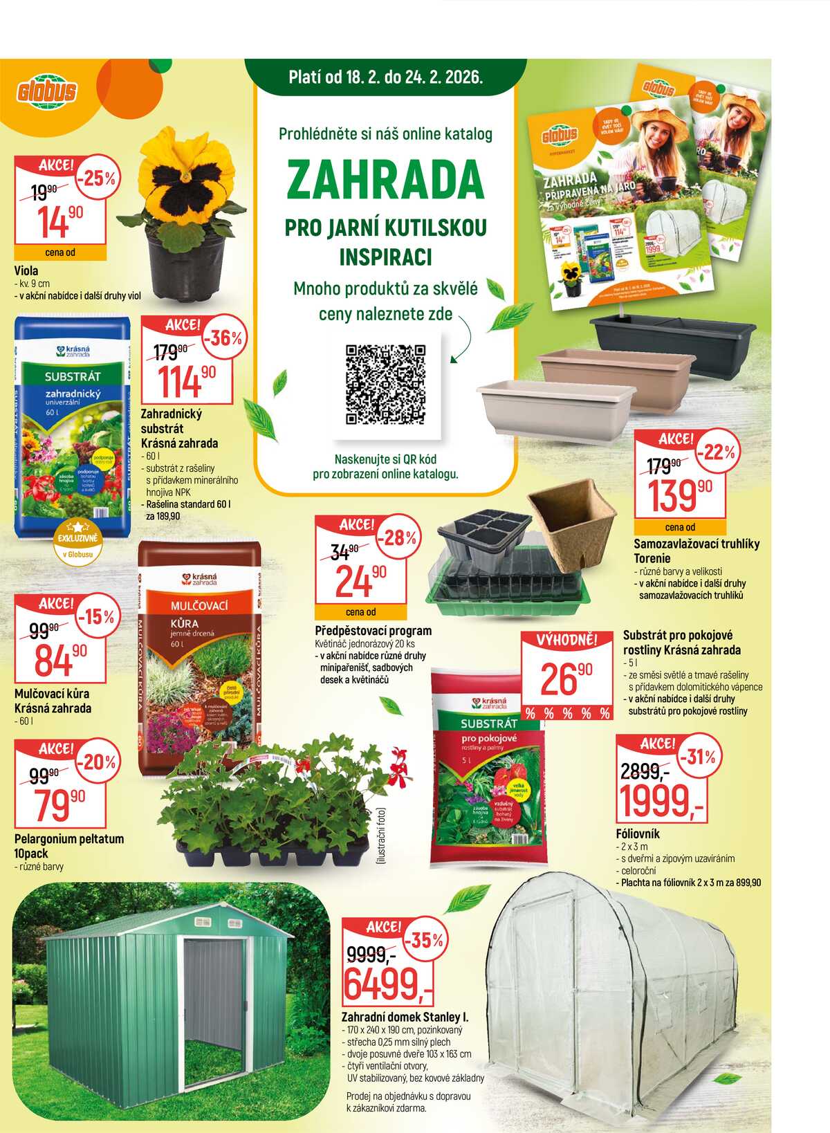 Akční leták Globus 18.2. - 24.2.2026 - Globus České Budějovice strana 17