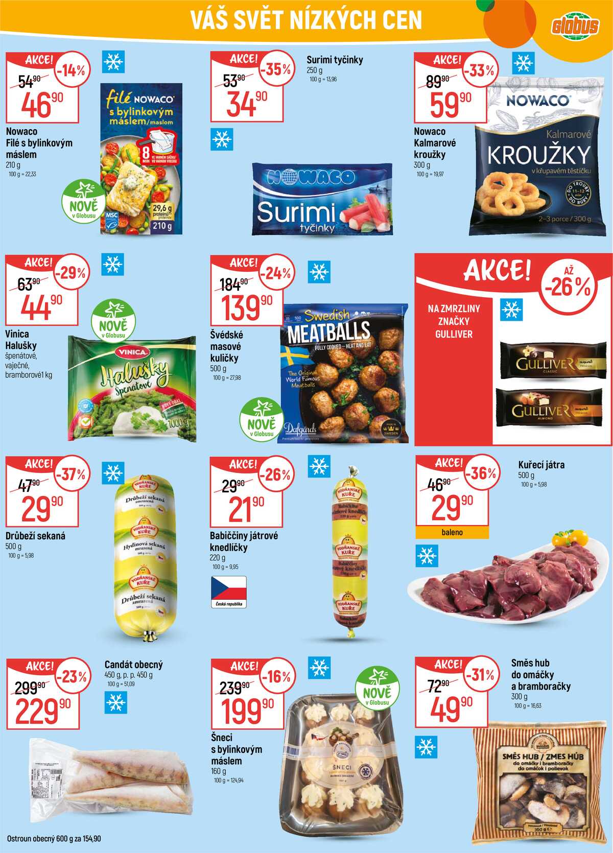 Akční leták Globus 18.2. - 24.2.2026 - Globus České Budějovice strana 4