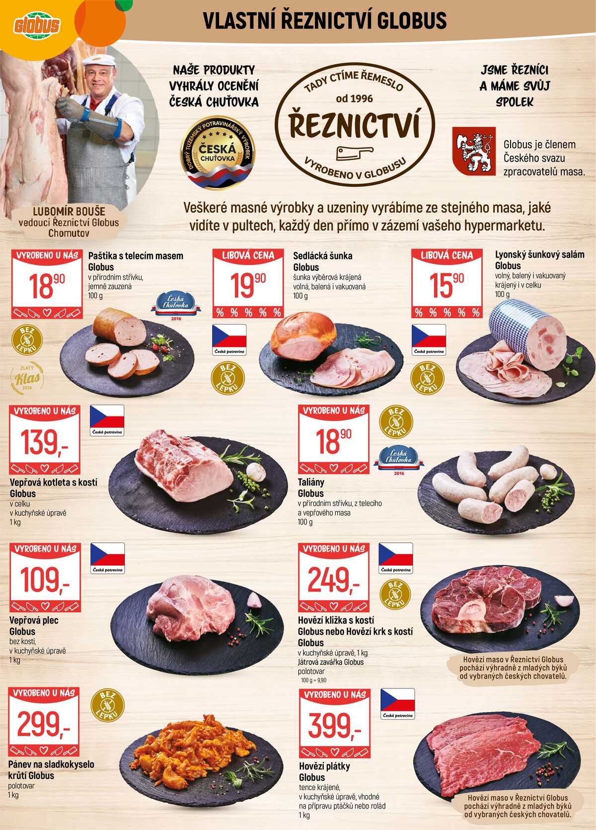 Akční leták Globus 18.2. - 24.2.2026 - Globus Chomutov strana 5