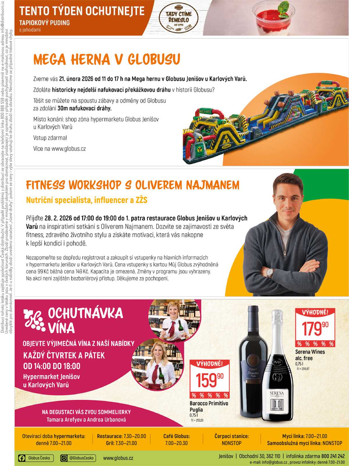 Akční leták Globus 18.2. - 24.2.2026 - Globus Jenišov u Karlových Varů strana 38