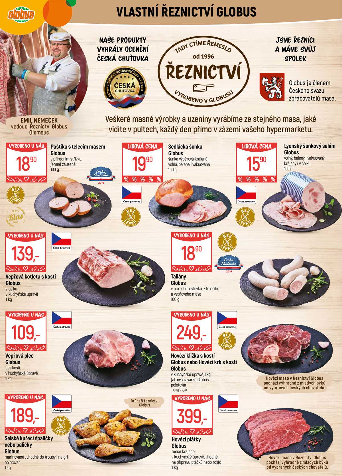 Akční leták Globus 18.2. - 24.2.2026 - Globus Olomouc strana 5