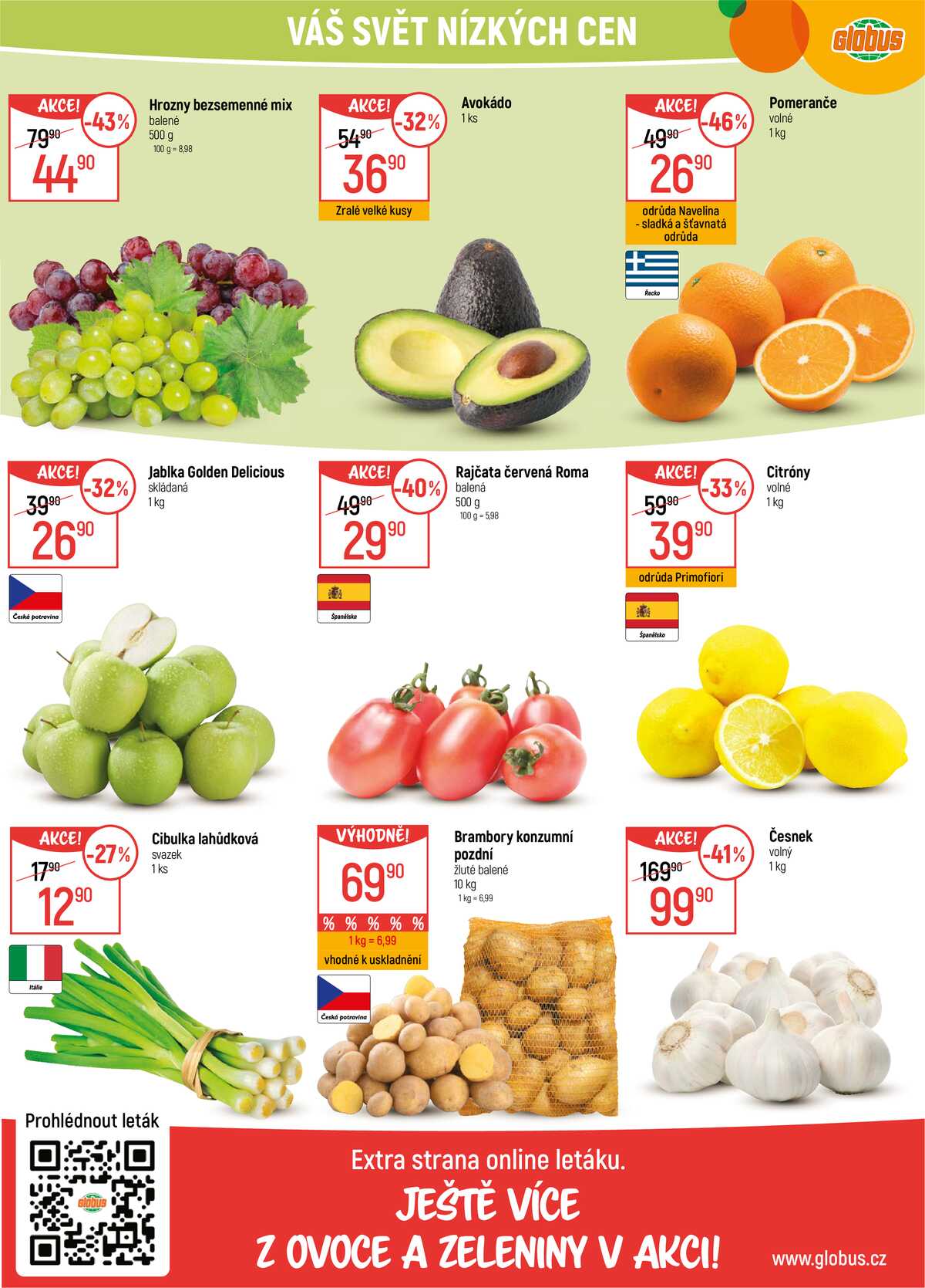 Akční leták Globus 18.2. - 24.2.2026 - Globus Olomouc strana 18