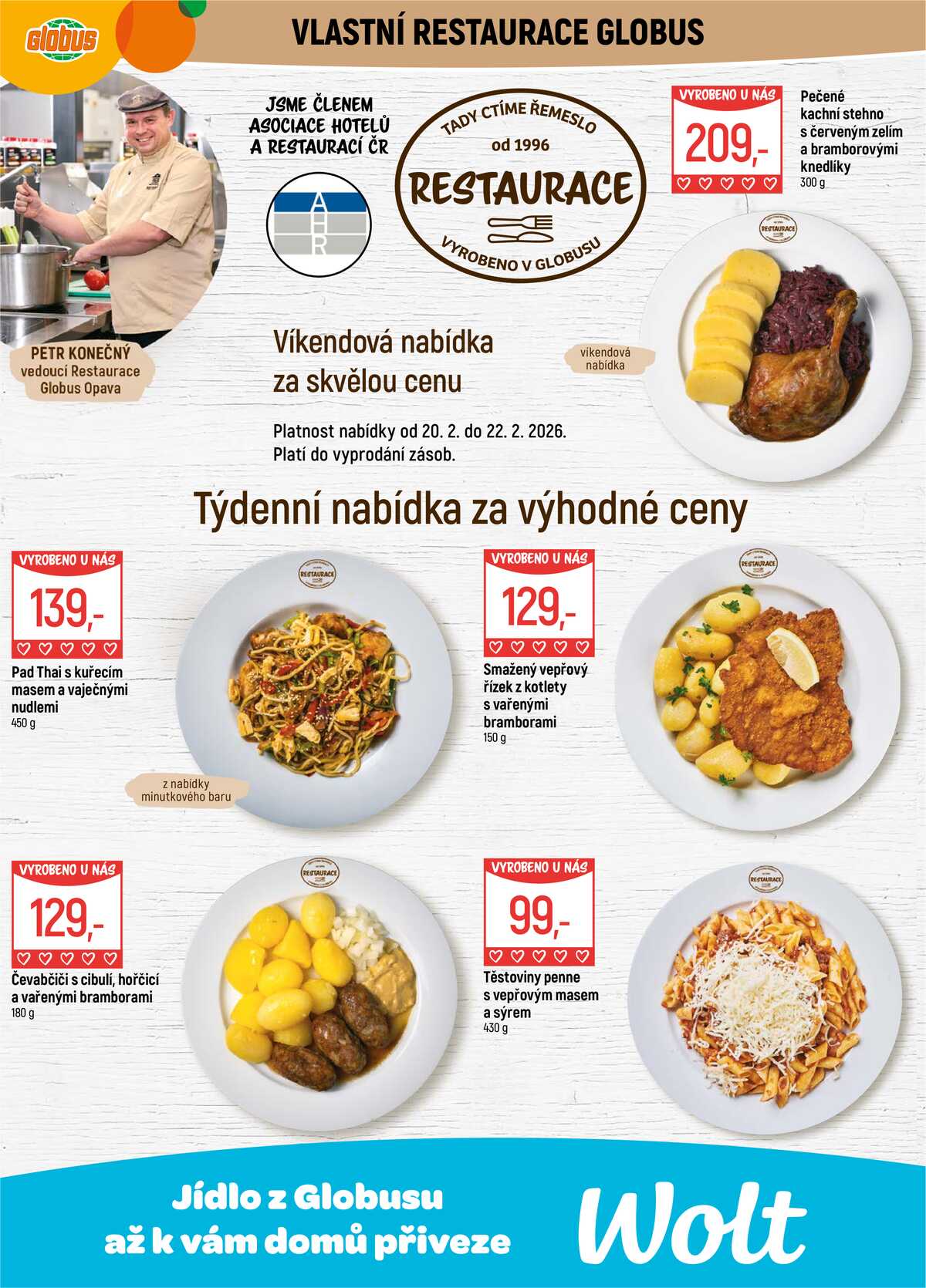 Akční leták Globus 18.2. - 24.2.2026 - Globus Opava strana 7