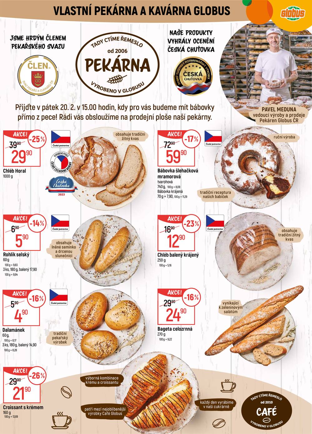 Leták Globus - Akční leták Globus 18.2. - 24.2.2026 - Globus Opava - strana 6