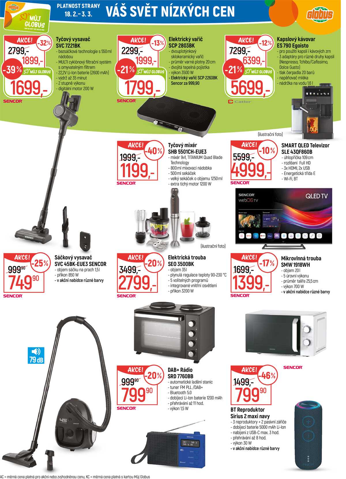 Akční leták Globus 18.2. - 24.2.2026 - Globus Ostrava strana 34